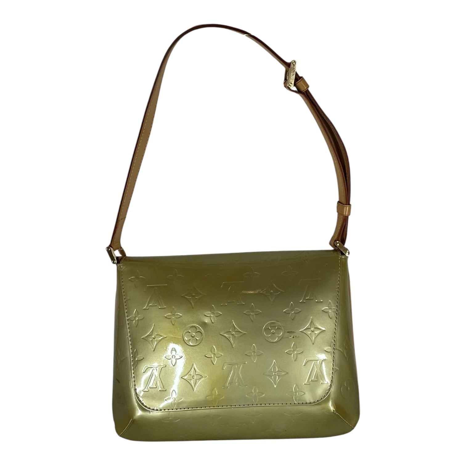 LOUIS VUITTON/Cross Body Bag/Monogram/Leather/GRN/Thompson Vernis view 2