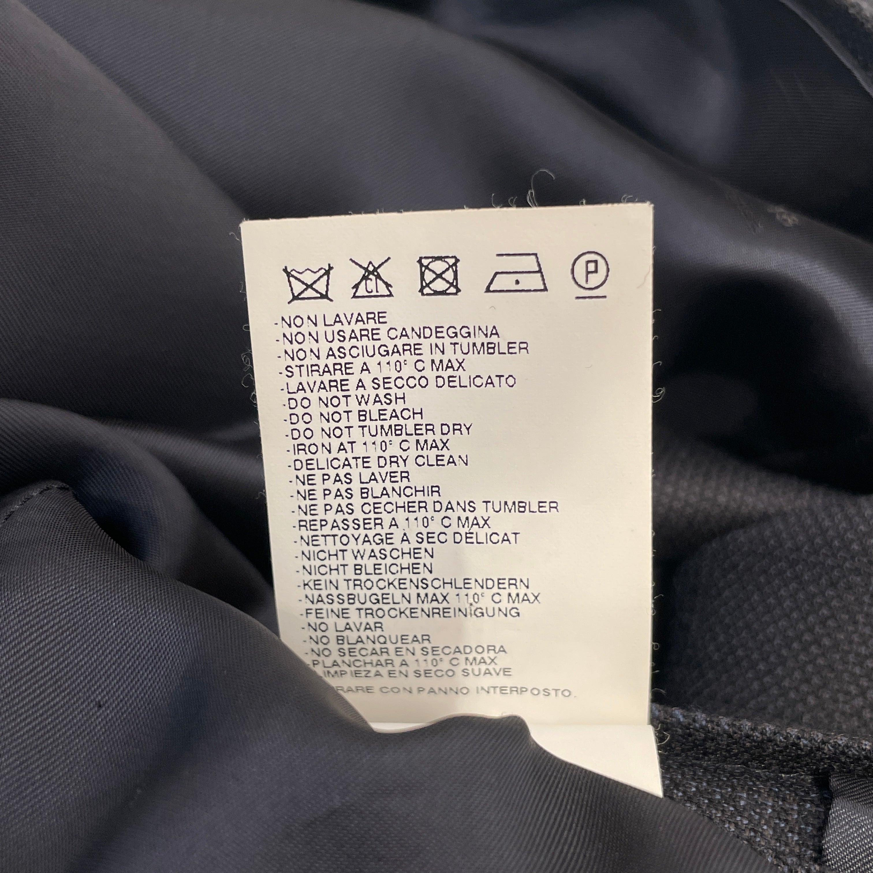 Maison Margiela/Jacket/46/Cotton/NVY/ view 3