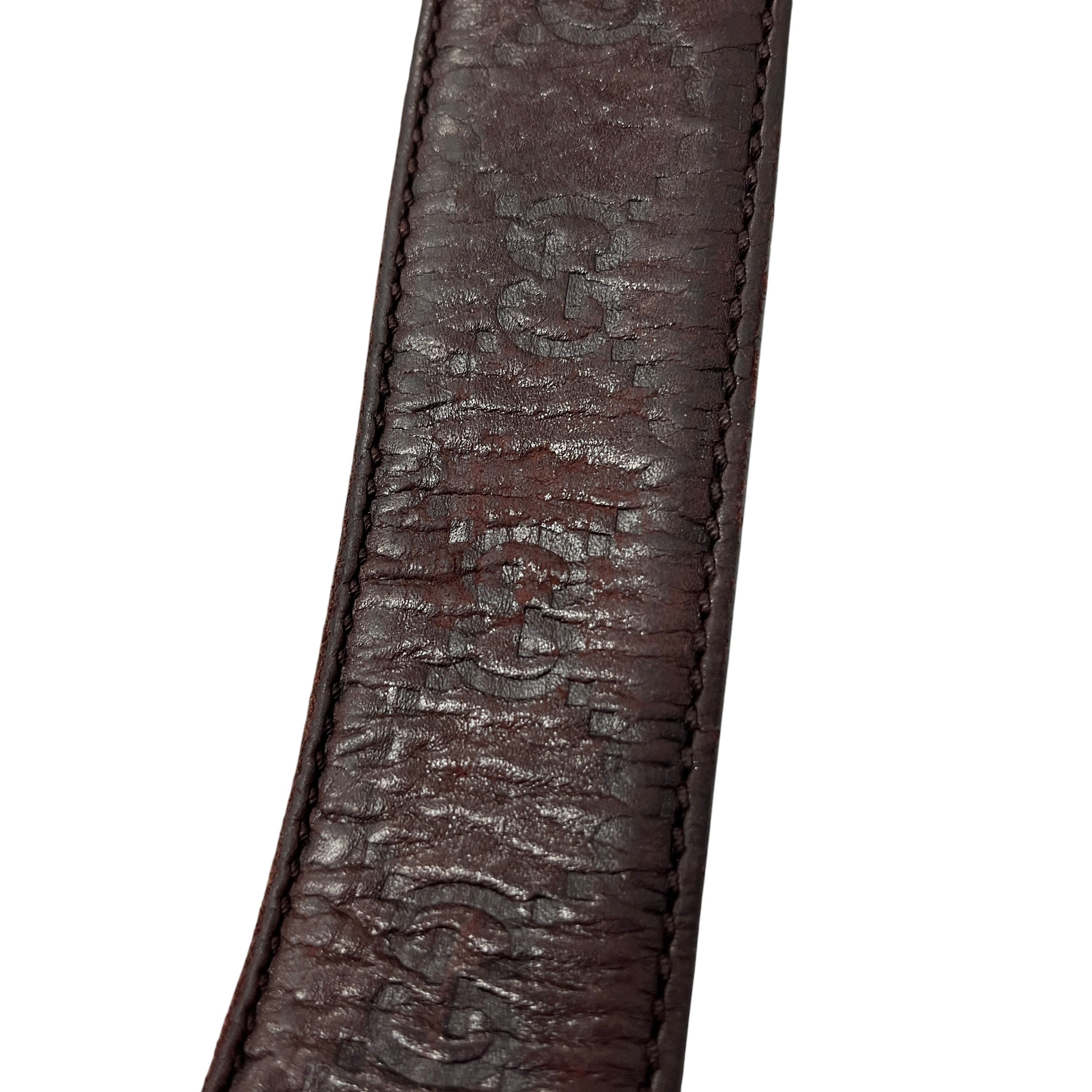 GUCCI/Belt/Leather/BRW/Bamboo Calfskin Buckle view 4