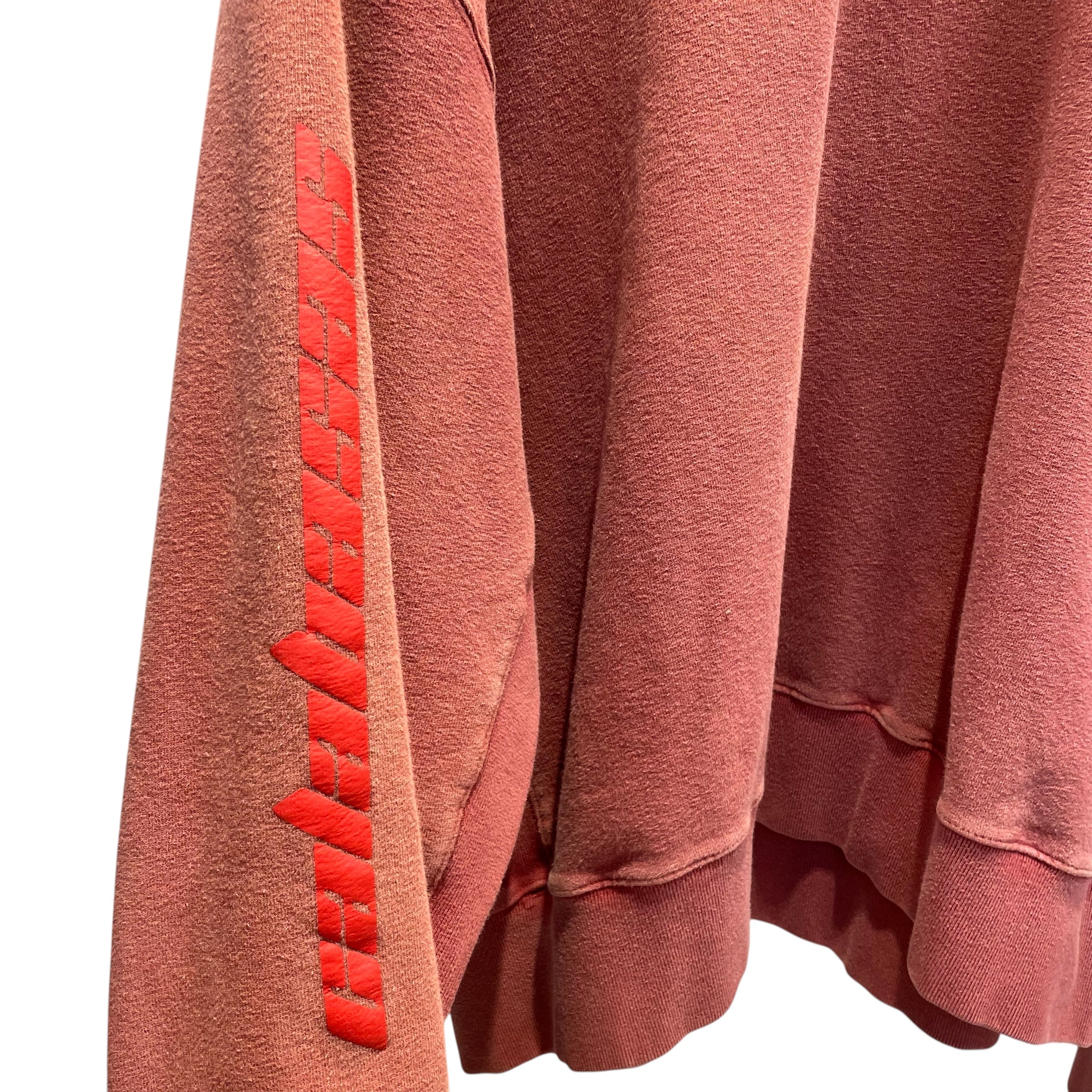 YEEZY/Sweater/XL/Cotton/RED/season 4/crewneck view 3