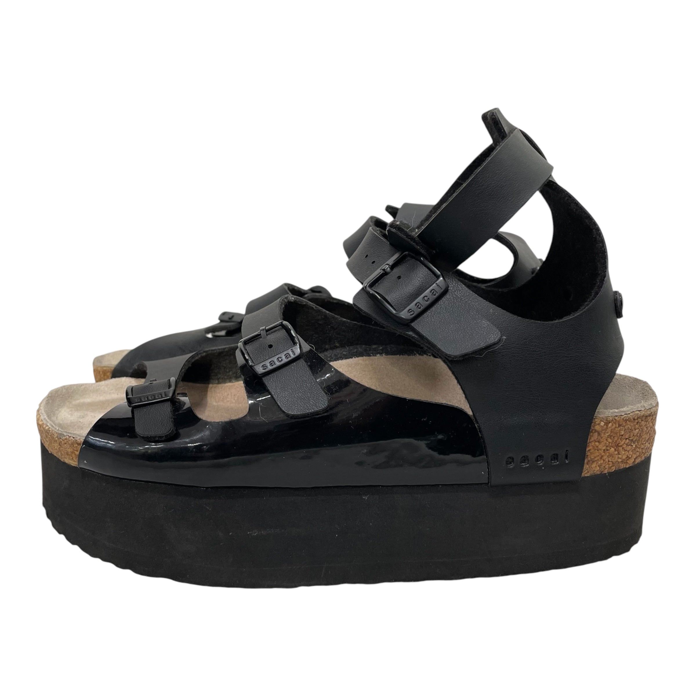 Sacai/Sandals/EU 39/BLK/Ankle Strap/ view 5