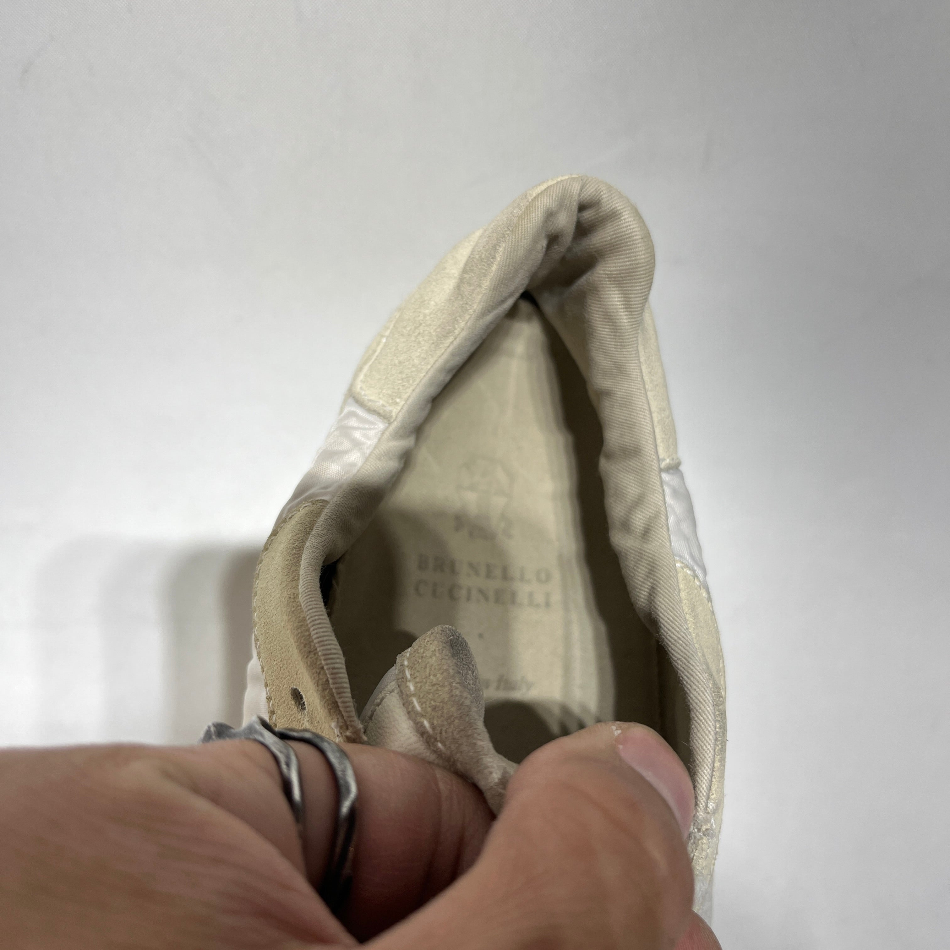 BRUNELLO CUCINELLI/Low-Sneakers/US 6/Suede/KHK/Monili Sneakers view 4