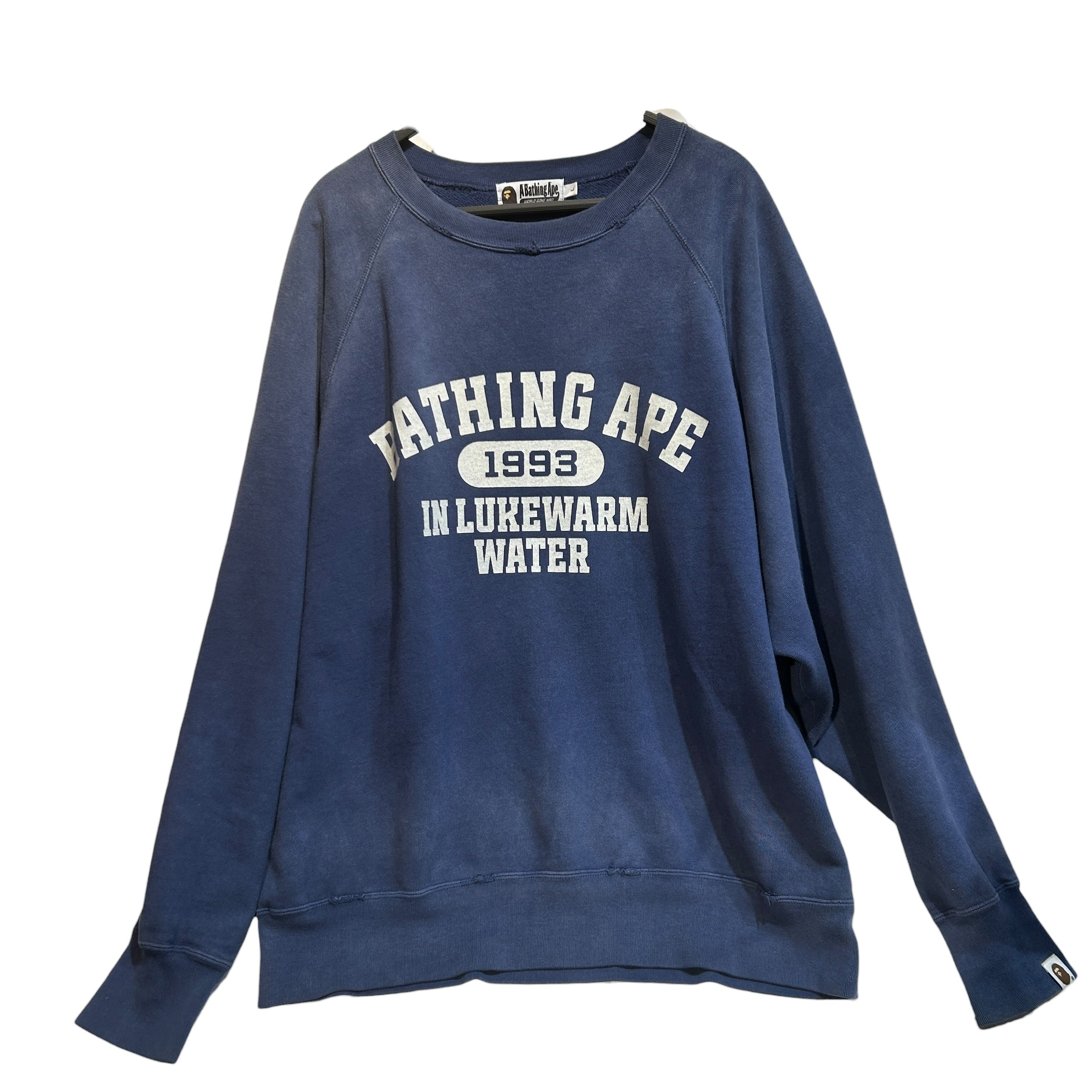 A BATHING APE/Sweatshirt/L/Cotton/IDG/1993 view 1