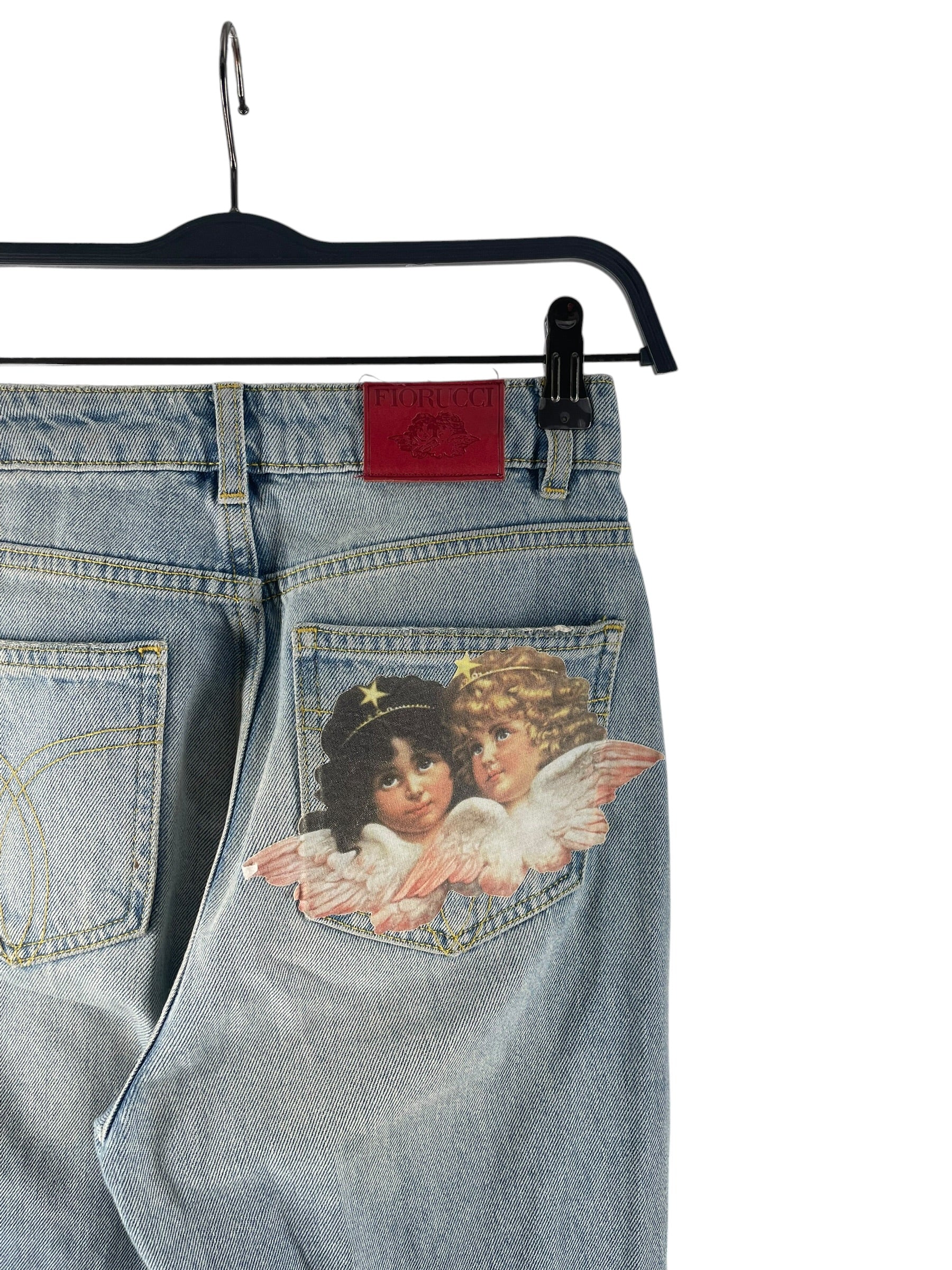 FIORUCCI/Skinny Pants/26/Cotton/BLU/CHERUB POCKET RED LABEL JEANS view 3