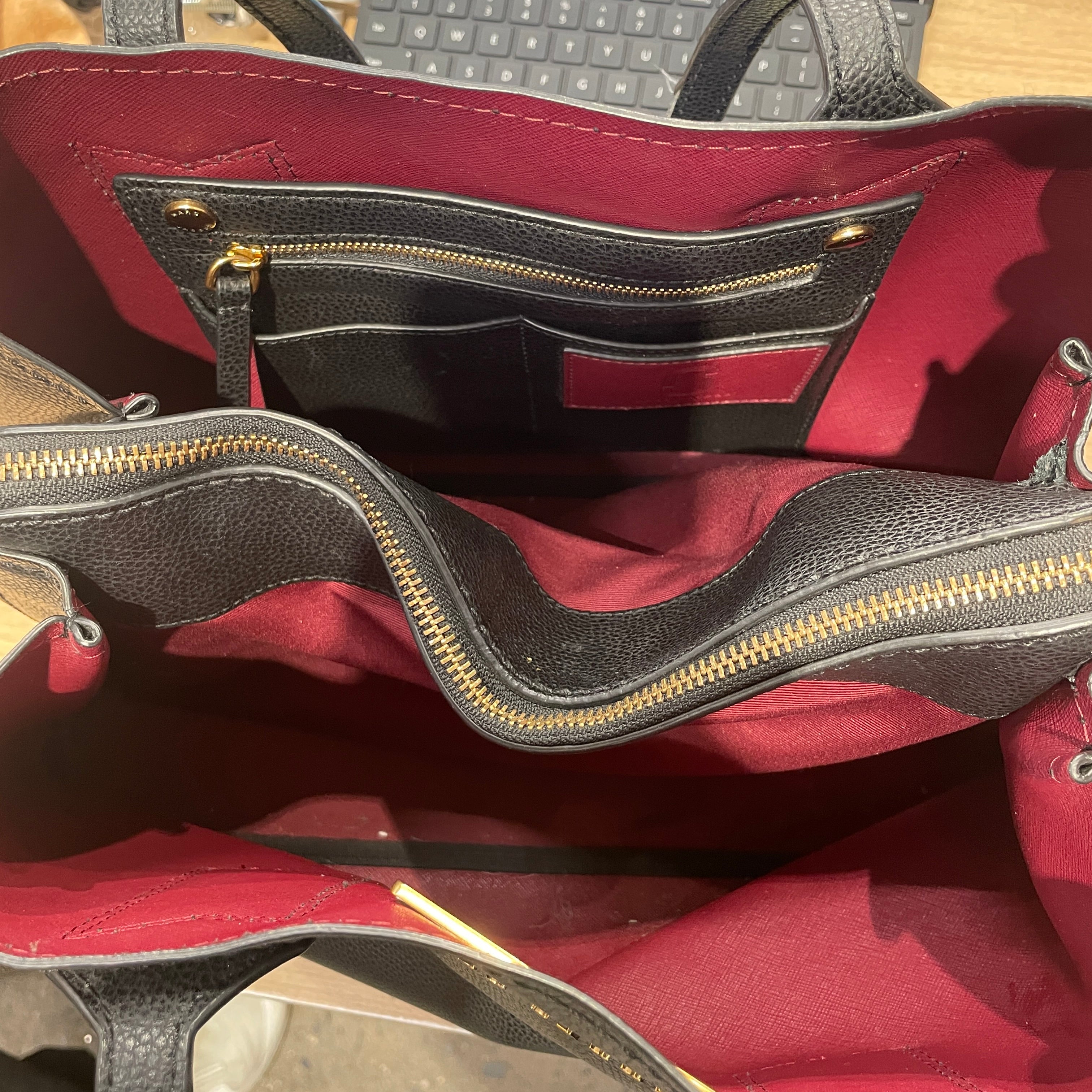 MARC JACOBS/Bag/Leather/BLK/BRD INTERIOR/'EDITOR' BAG view 6