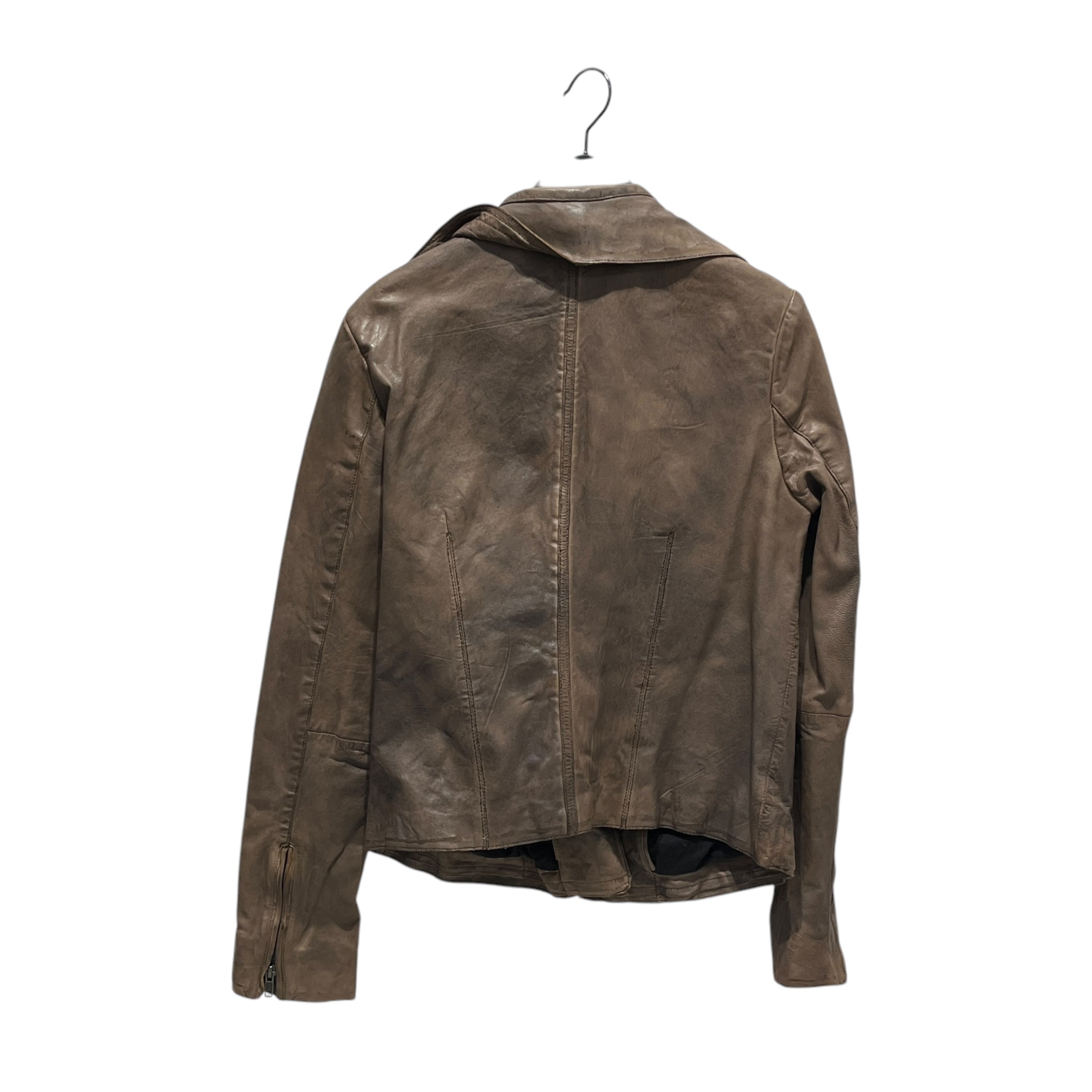 Muubaa/Leather Jkt/M/BRW/ view 2