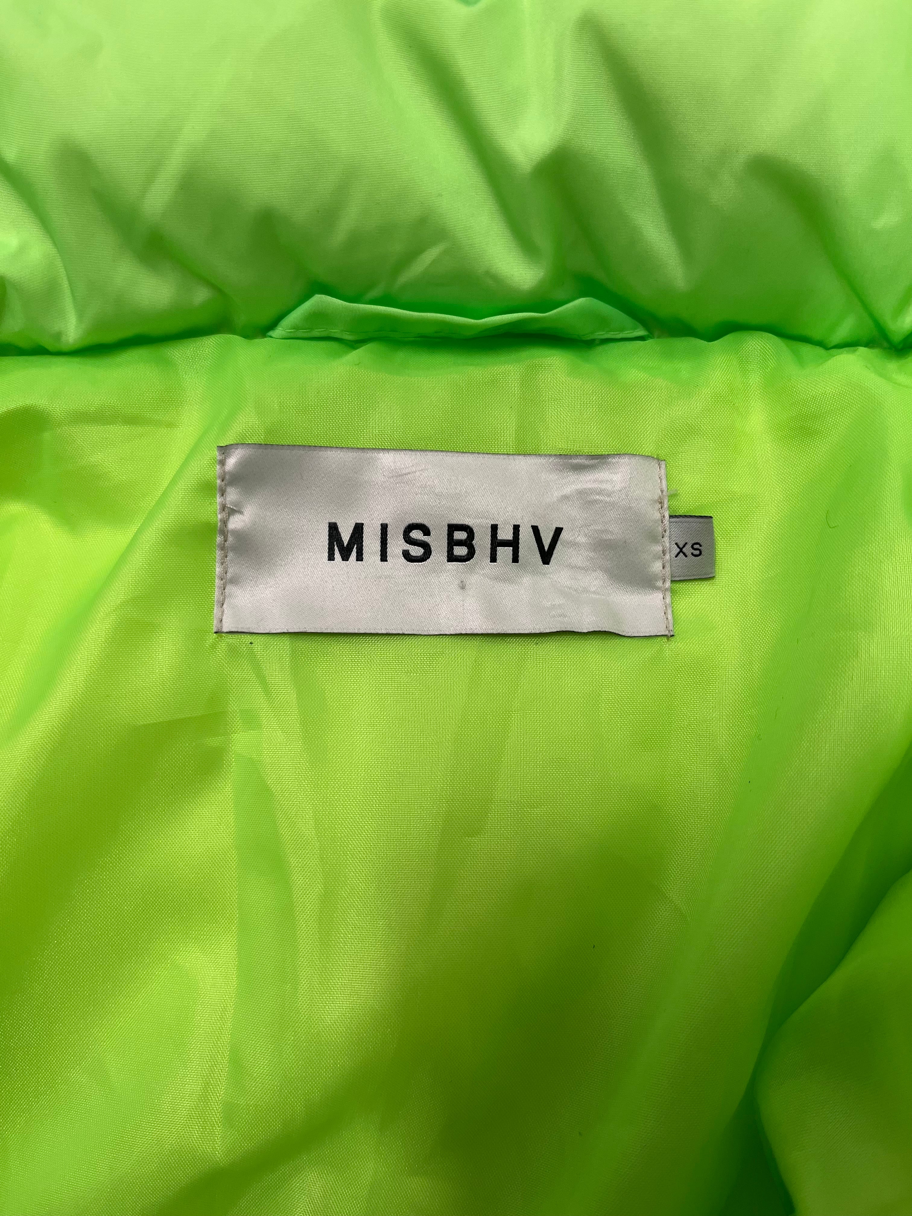 MISBHV/Coat/XS/Nylon/GRN/NEON GREEN PUFFER EUROPA view 3