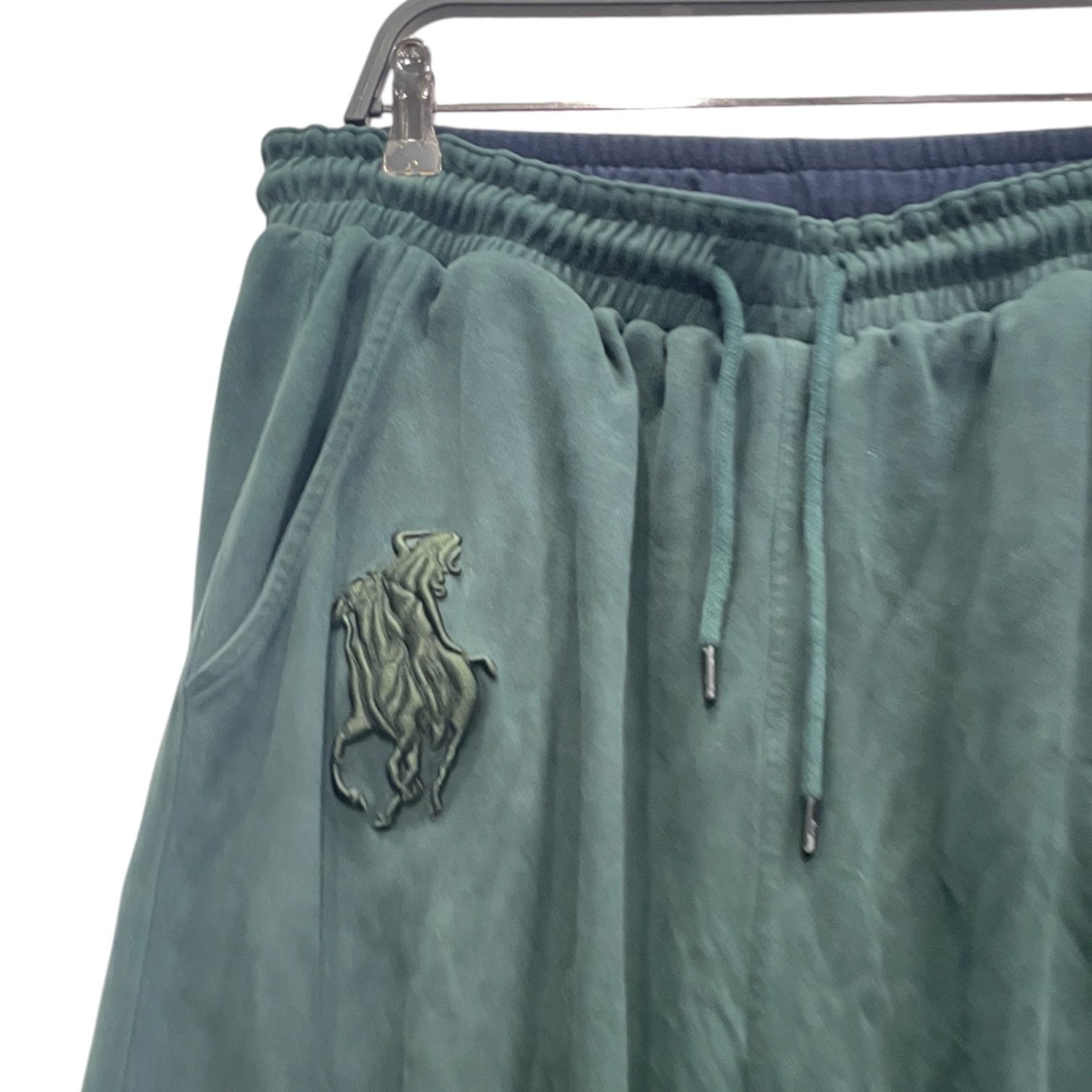 MOWALOLA/Pants/L/Cotton/GRN/ATL REVERSIBLE SWEATPANTS view 3
