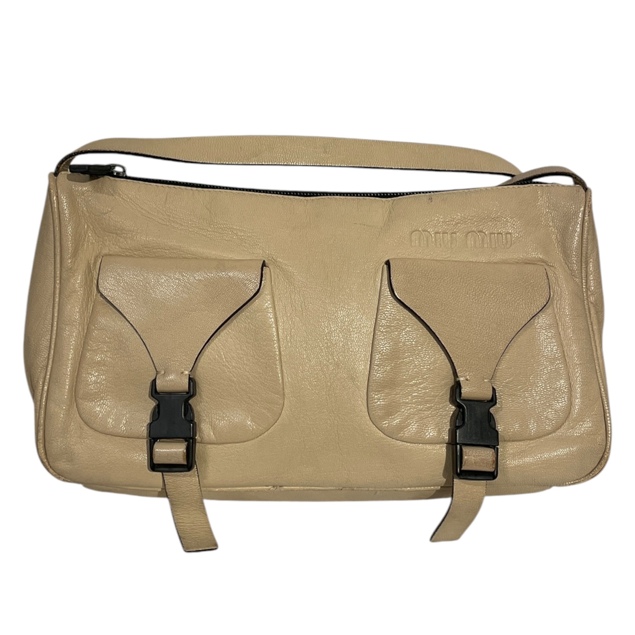 MIU MIU/Bag/Leather/BEG/1999 MULTI POCKET SHOULDER view 1