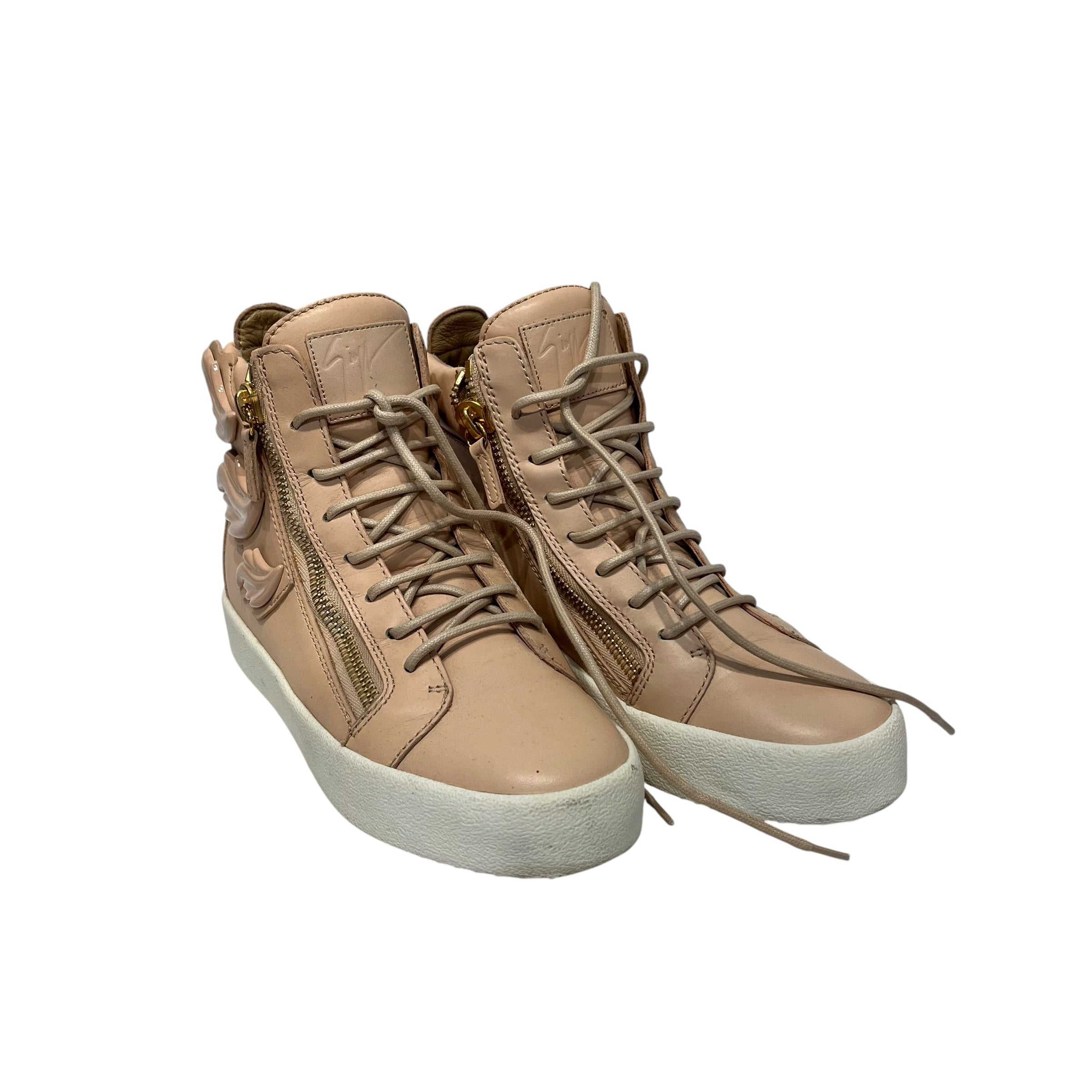 Giuseppe Zanotti/Hi-Sneakers/EU 39.5/Leather/PNK/ view 1