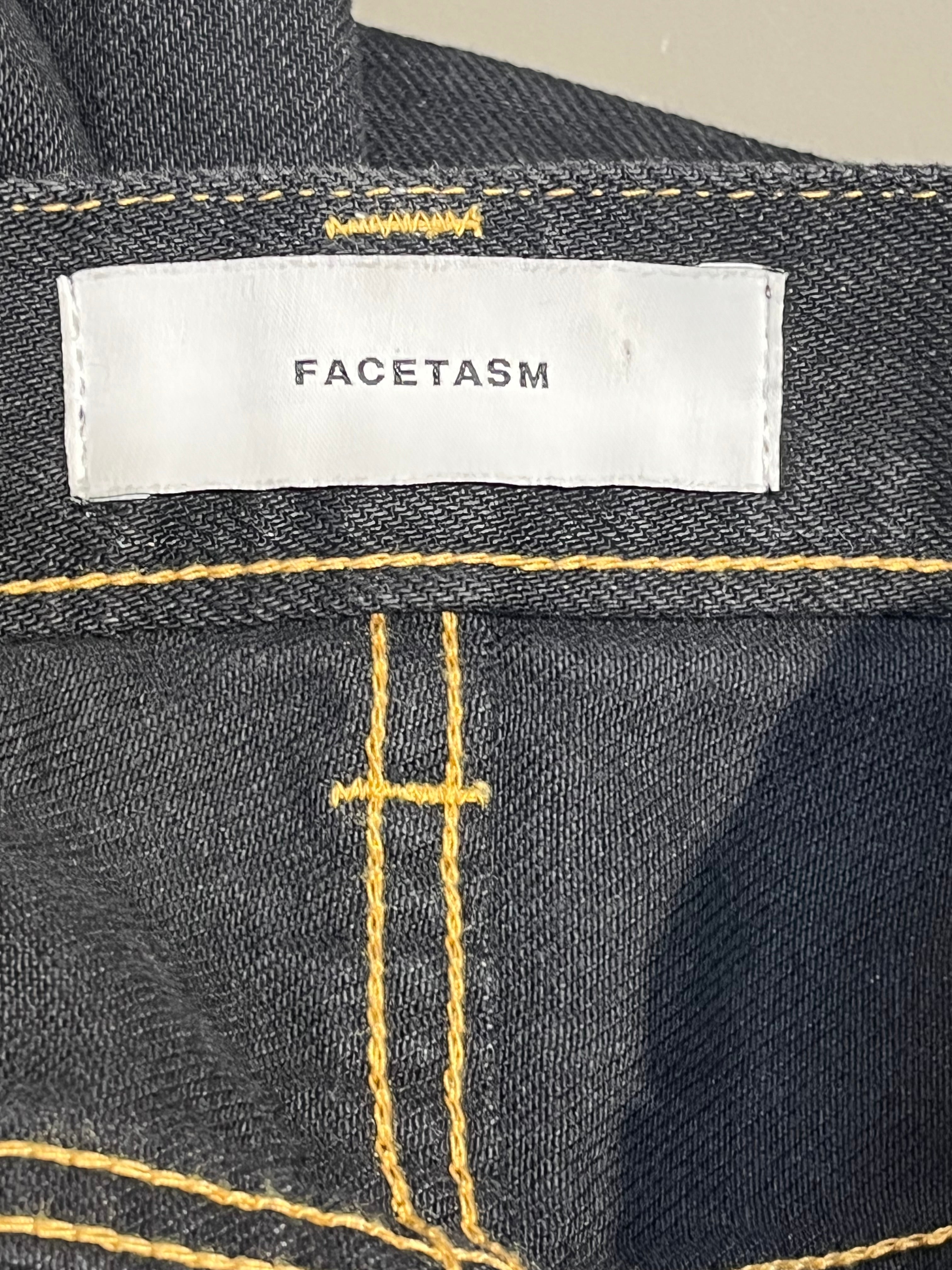 FACETASM/Pants/30/Acrylic/NVY/RB-PT-U01 view 4