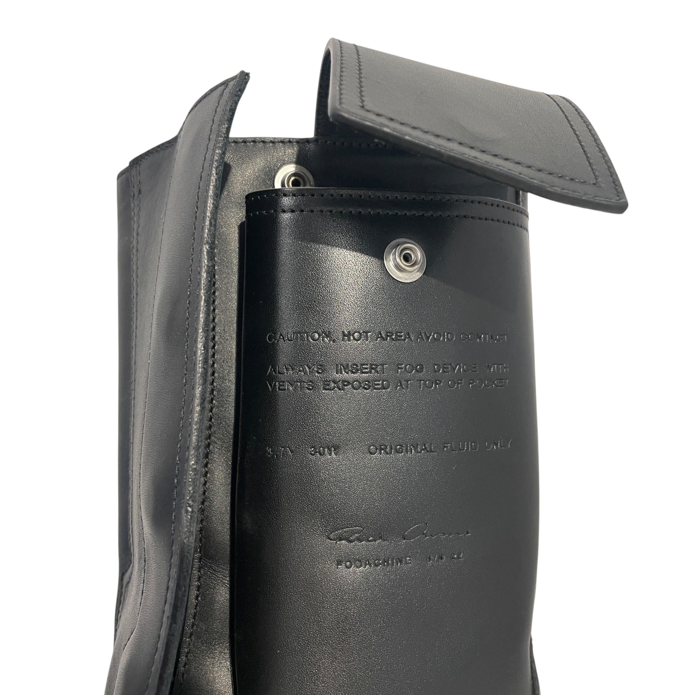 Rick Owens/Boots/EU 41/Leather/BLK/KISS BOOTS FOGPOCKET view 6