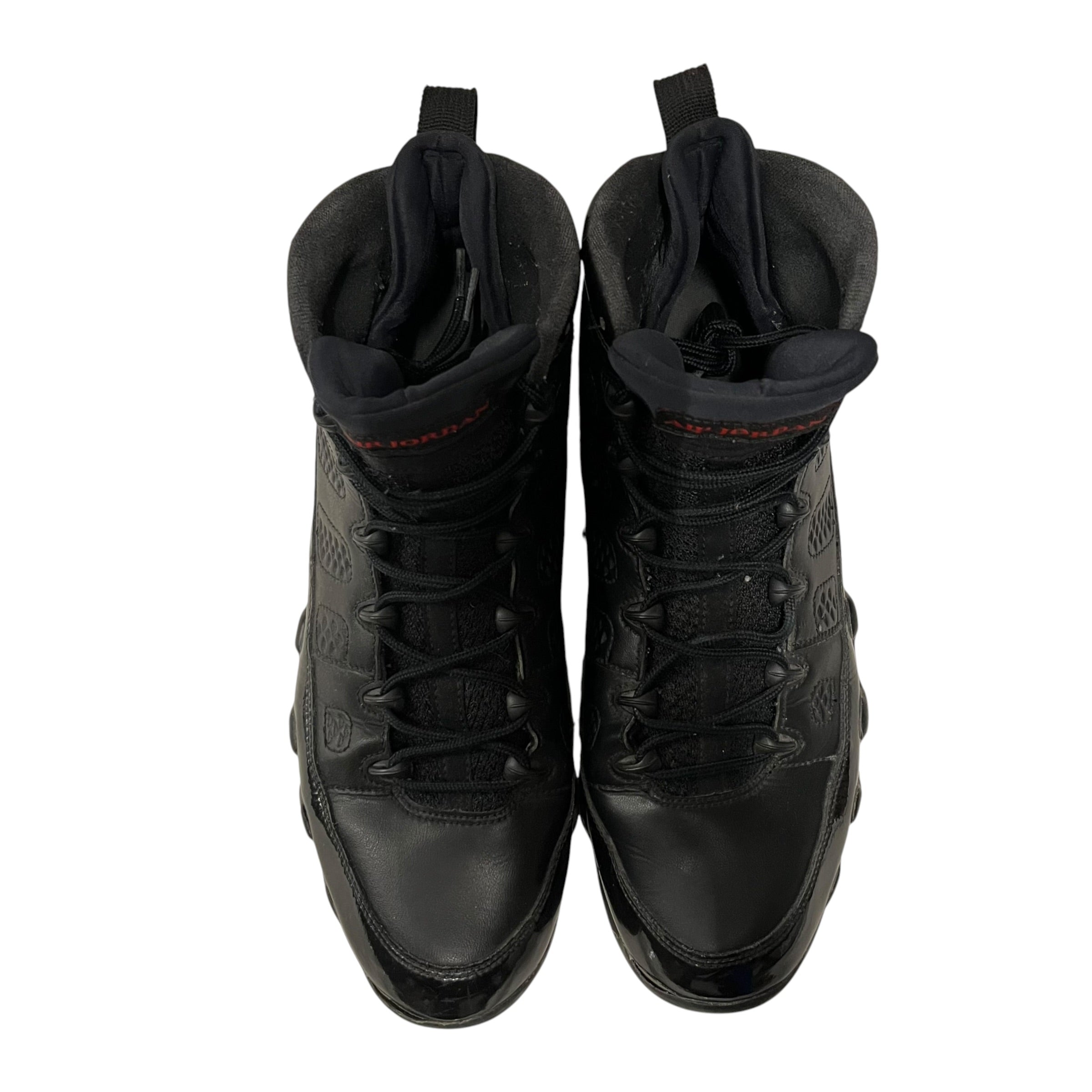 JORDAN BRAND/Hi-Sneakers/US 12/Leather/BLK/jordan 9 bred patent view 4
