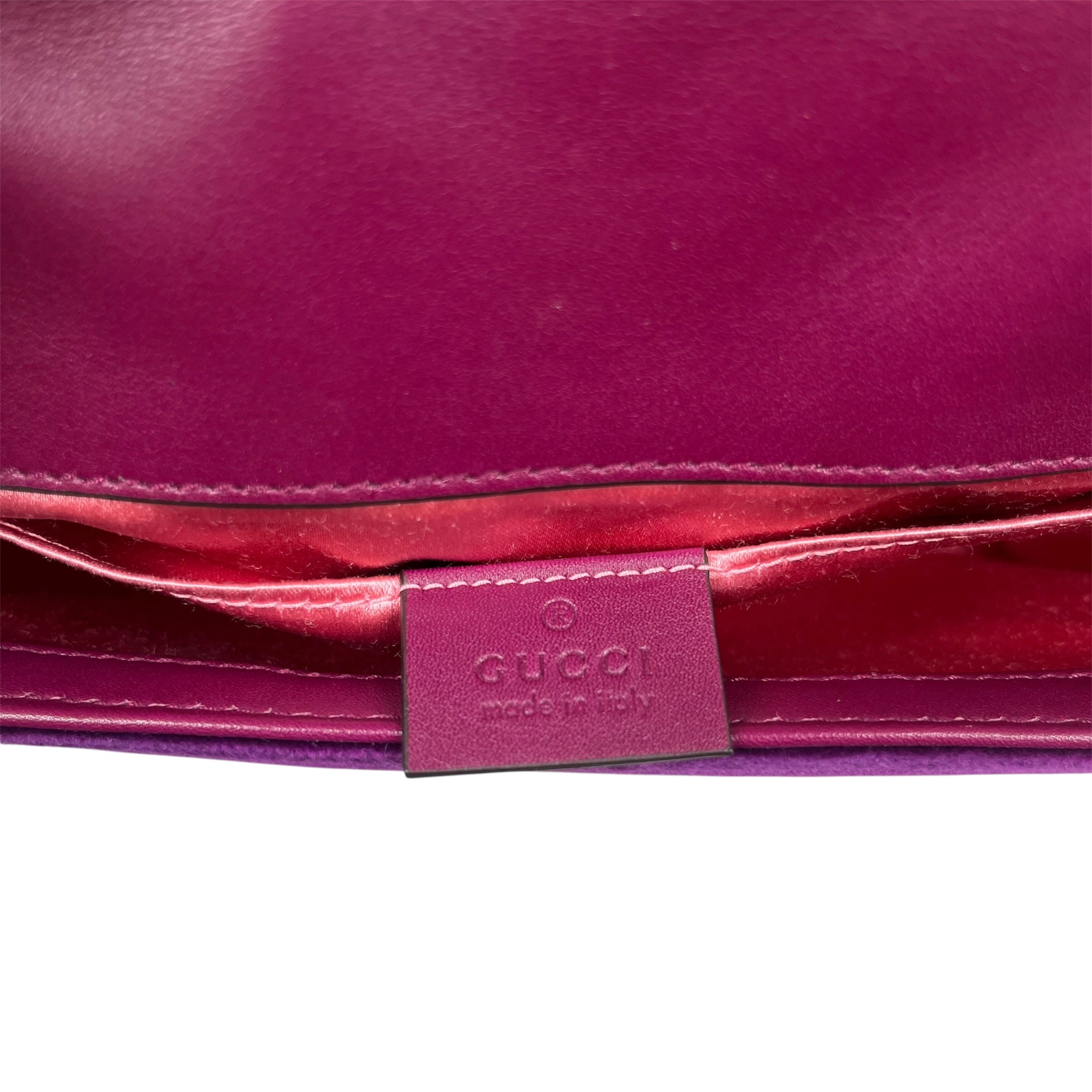 GUCCI/Bag/Leather/PPL/VELVET MARMONT view 5