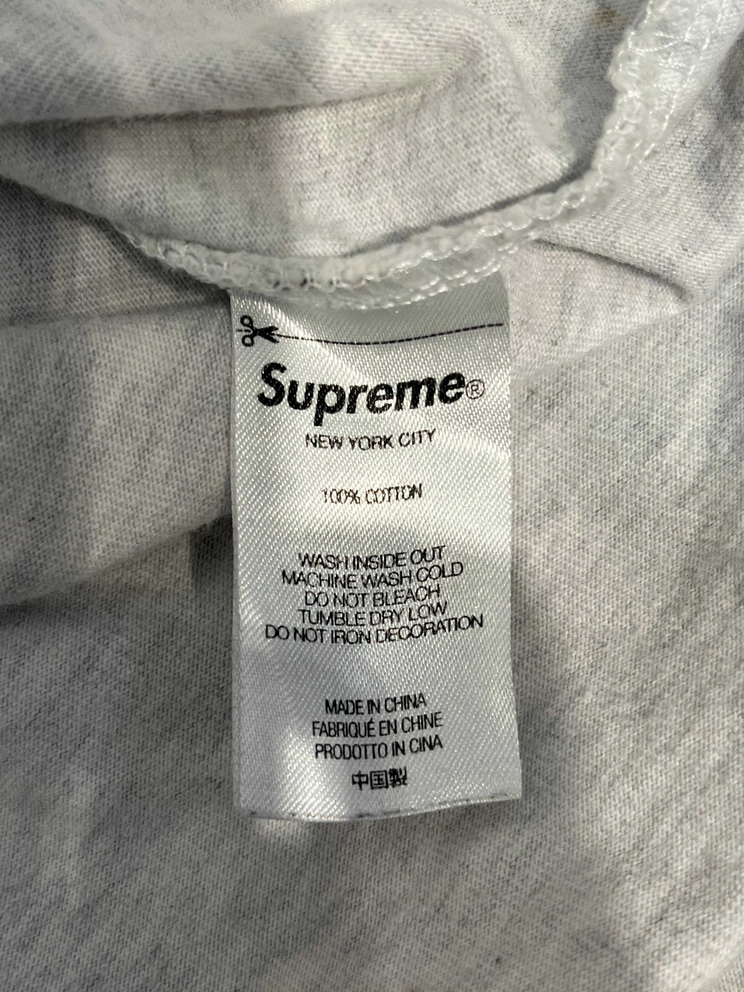 Supreme/LS T-Shirt/M/Cotton/SLV/Plaid/GREY PLAID SLEEVES view 4