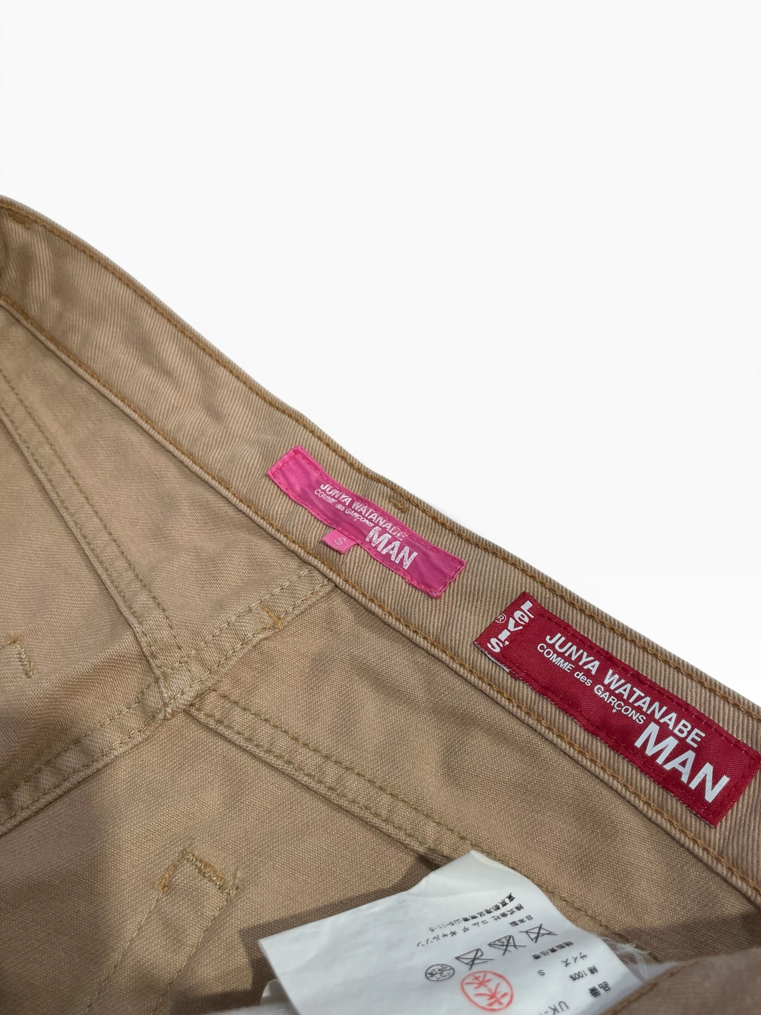 eYe COMME des GARCONS JUNYA WATANABE MAN/Levi's/Skinny Pants/S/Denim/KHK/ view 4