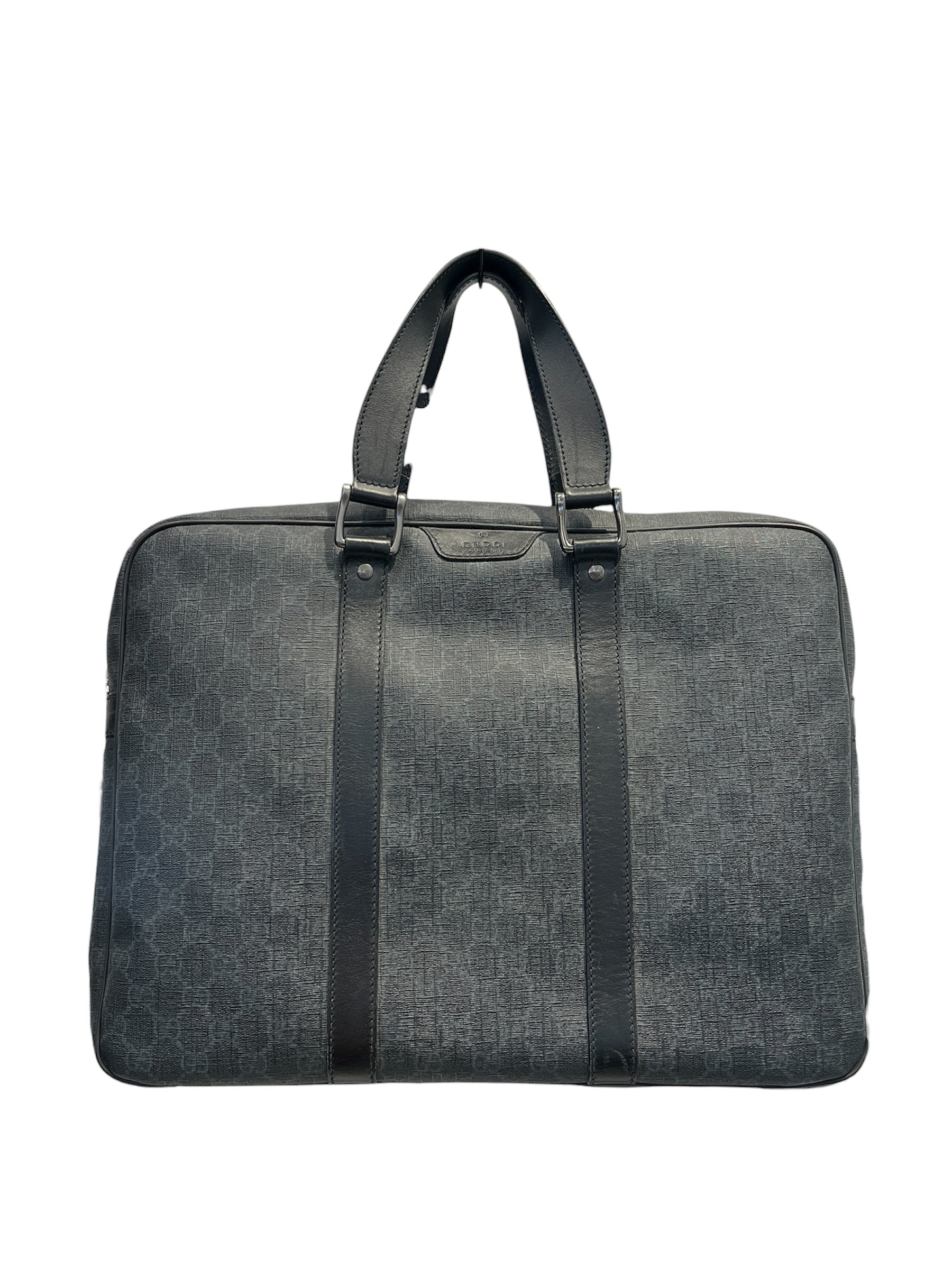 GUCCI/Bag/Monogram/Leather/BLK/BRIEFCASE view 1