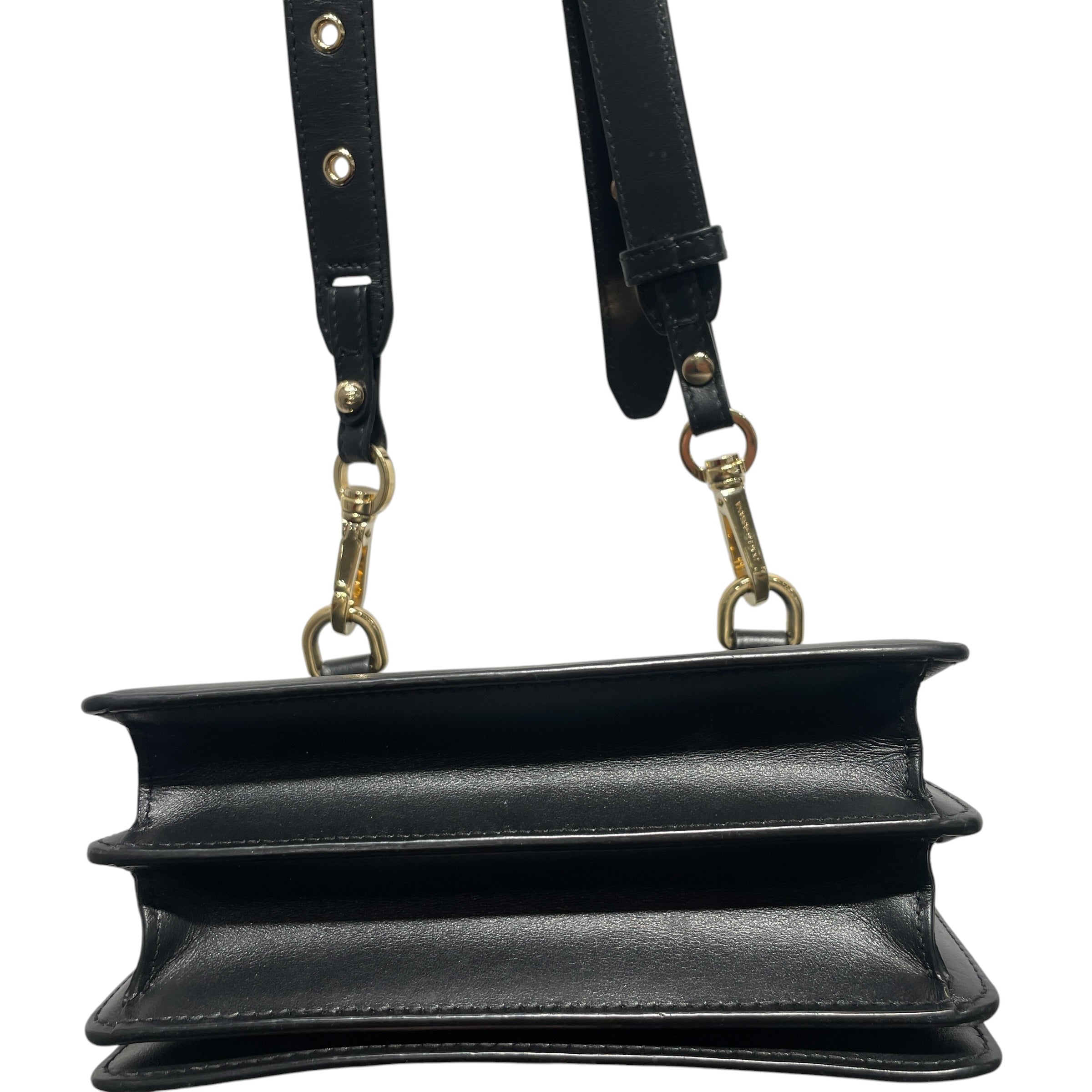 DOLCE&GABBANA/Cross Body Bag/Leather/BLK/LEATHER CROSS BODY view 3