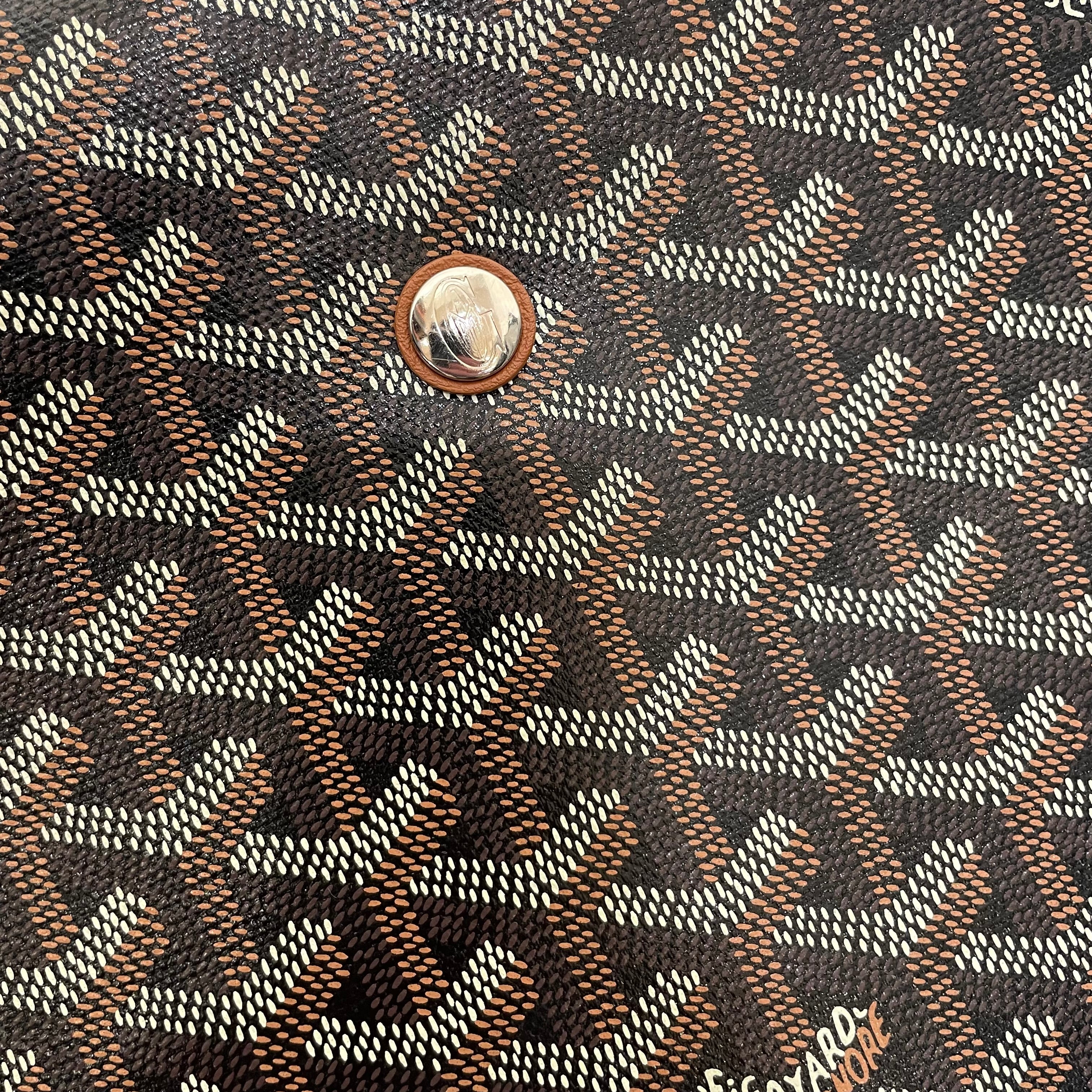 GOYARD/Cross Body Bag/All Over Print/BRW/GOYARDINE CAPETIEN MESSENGER view 4