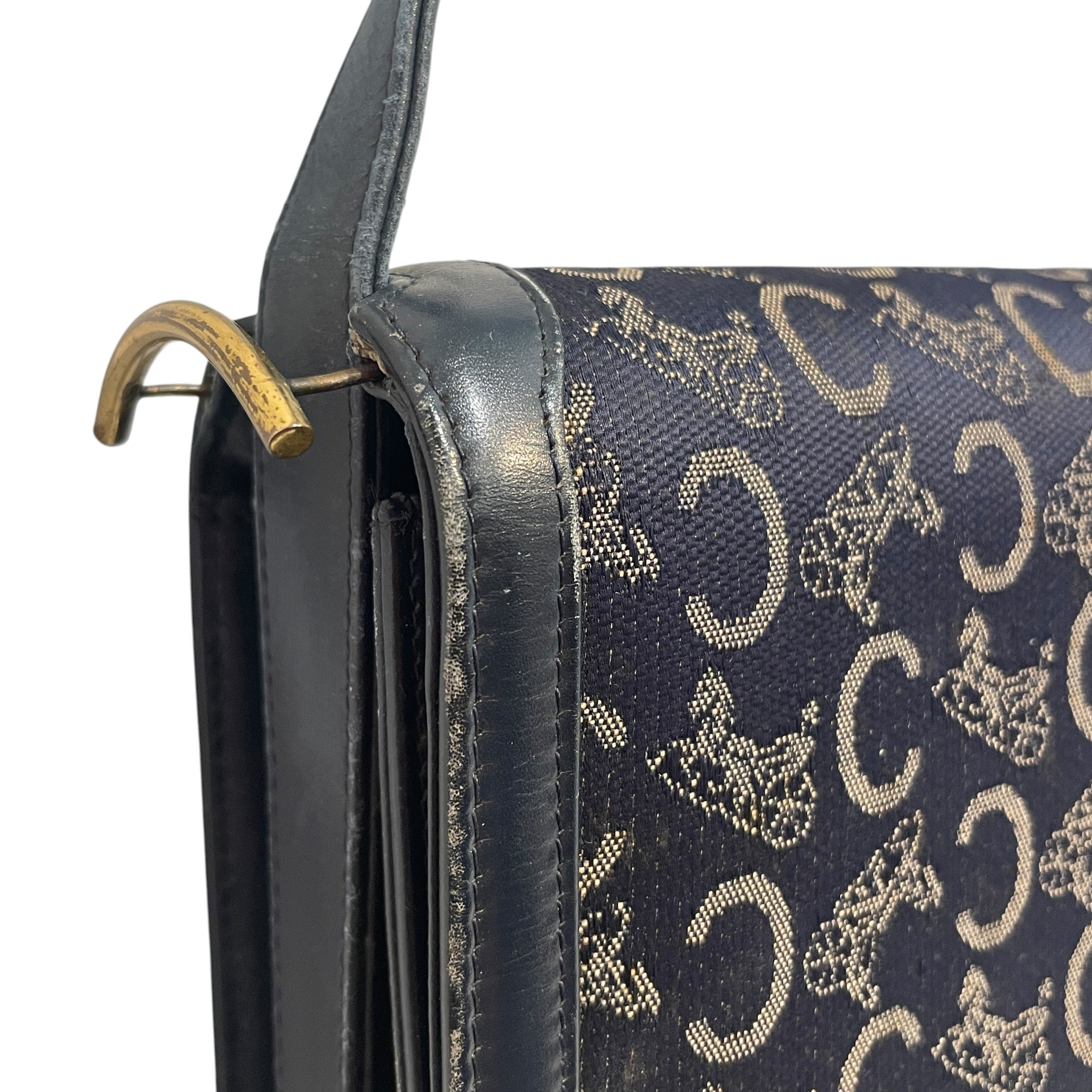 CELINE/Hand Bag/Monogram/Leather/BLU/C Macadam view 7