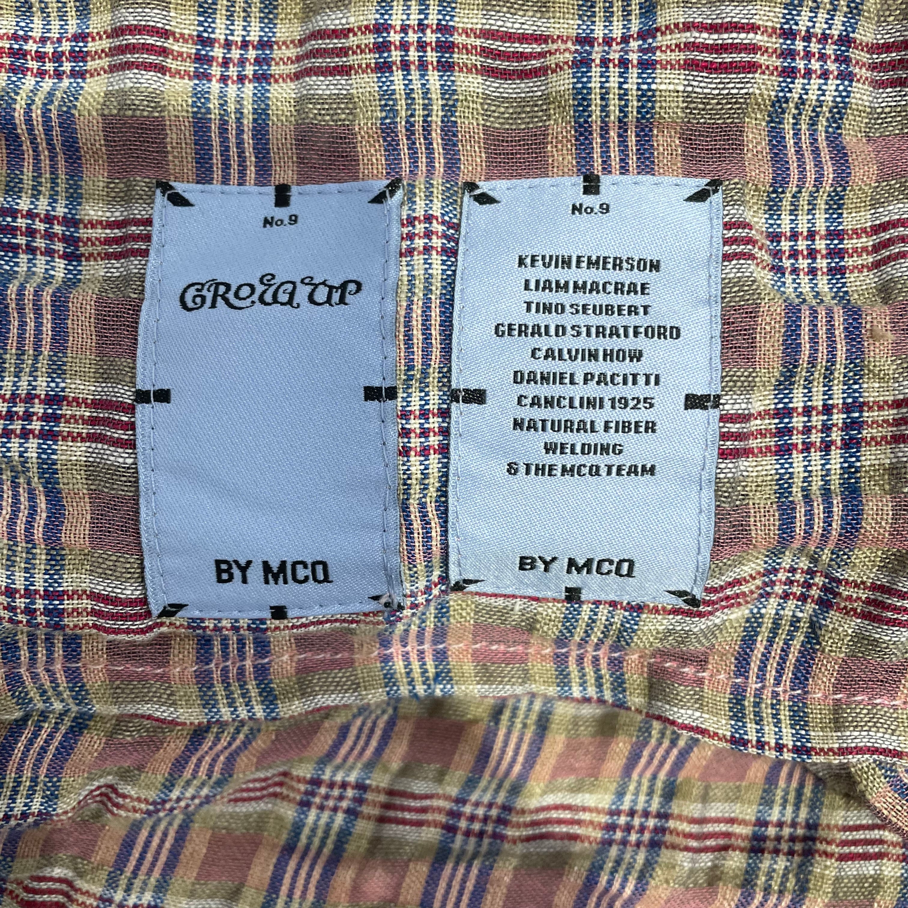 Alexander McQueen/LS Shirt/M/Cotton/MLT/Stripe/CRINKLE POLO view 4