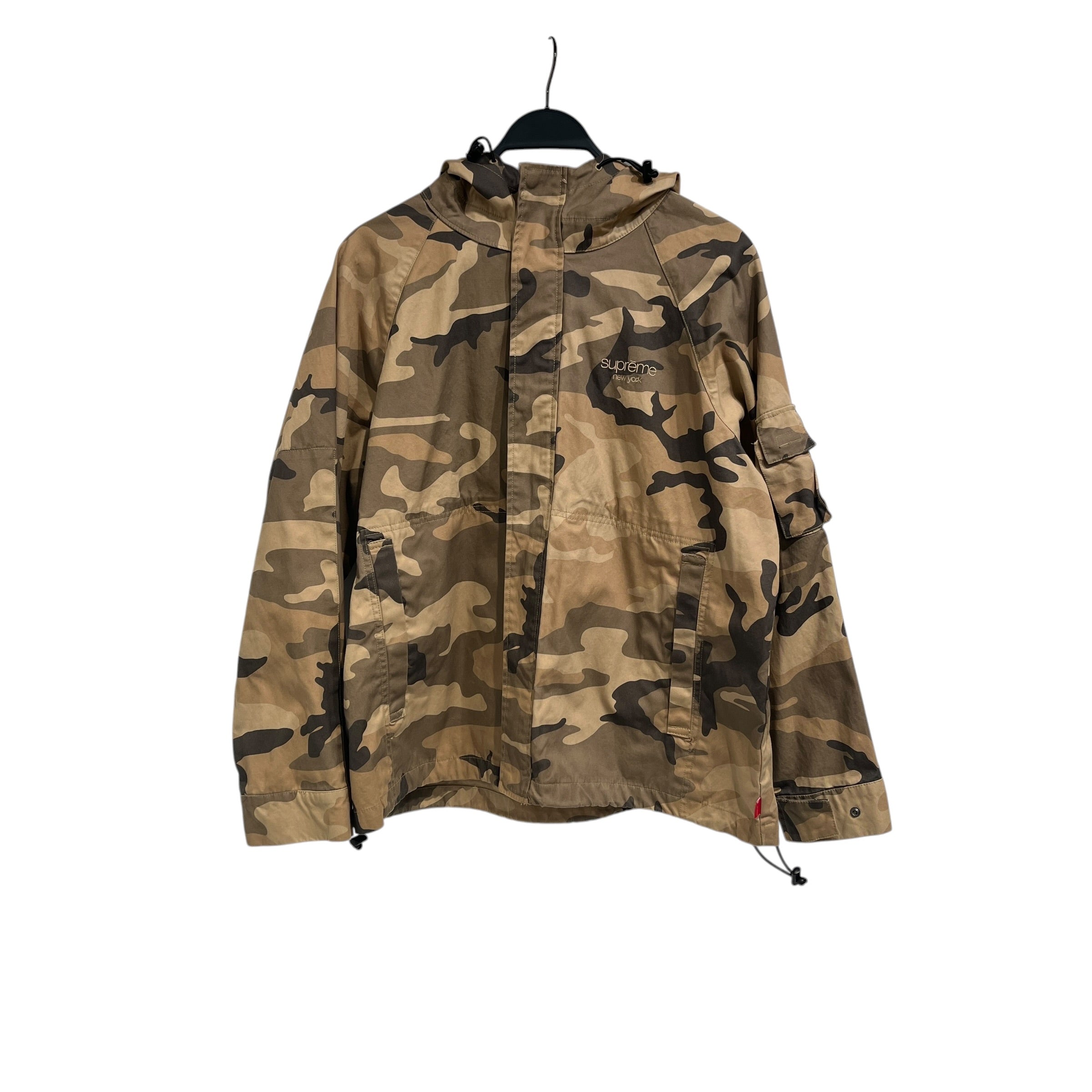 Supreme/Military Jkt/M/Cotton/KHK/Single Breasted/Camouflage/FW19 Field Jacket view 1