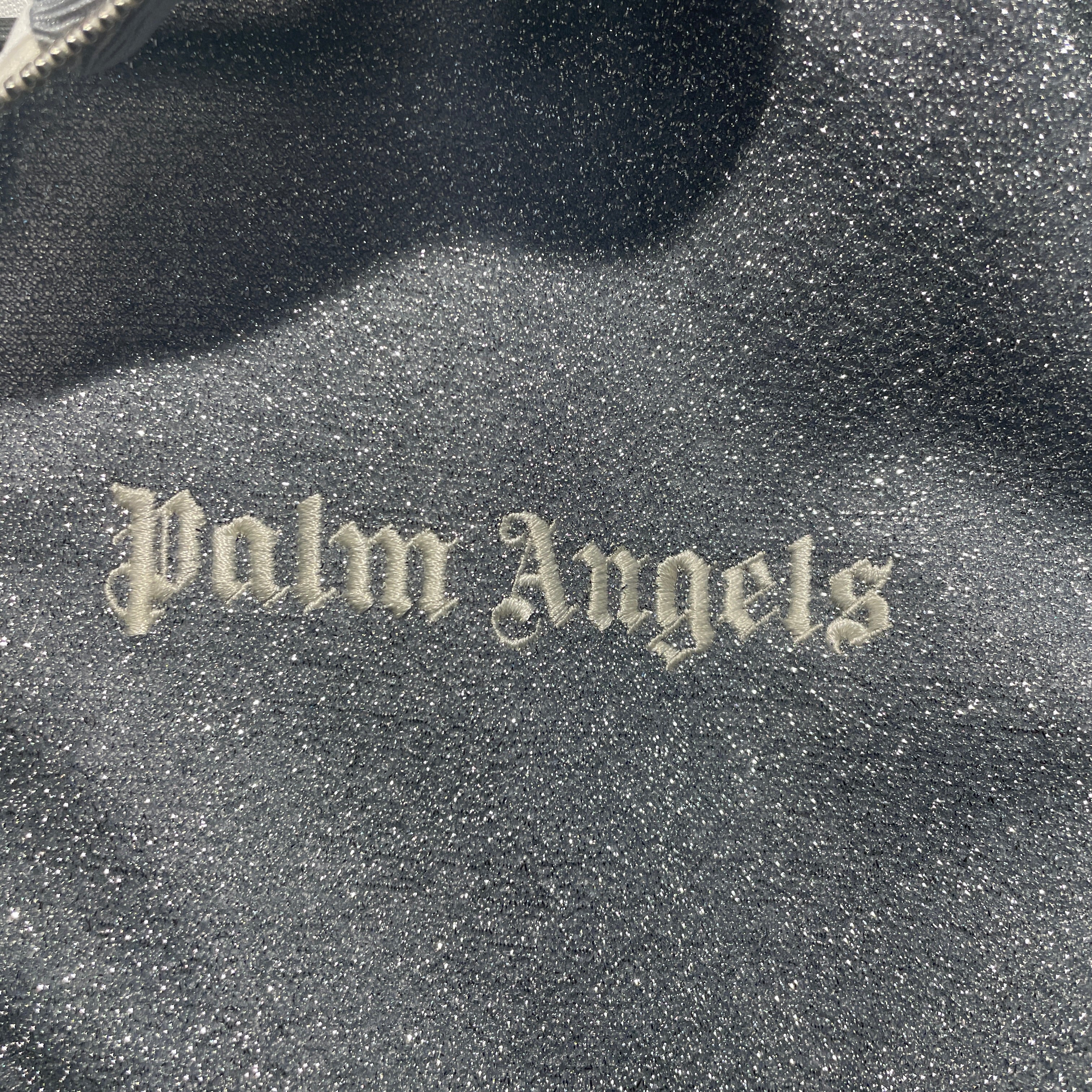 Palm Angels/Jacket/XS/Polyester/SLV/METALLIC TRACK JACKET view 2