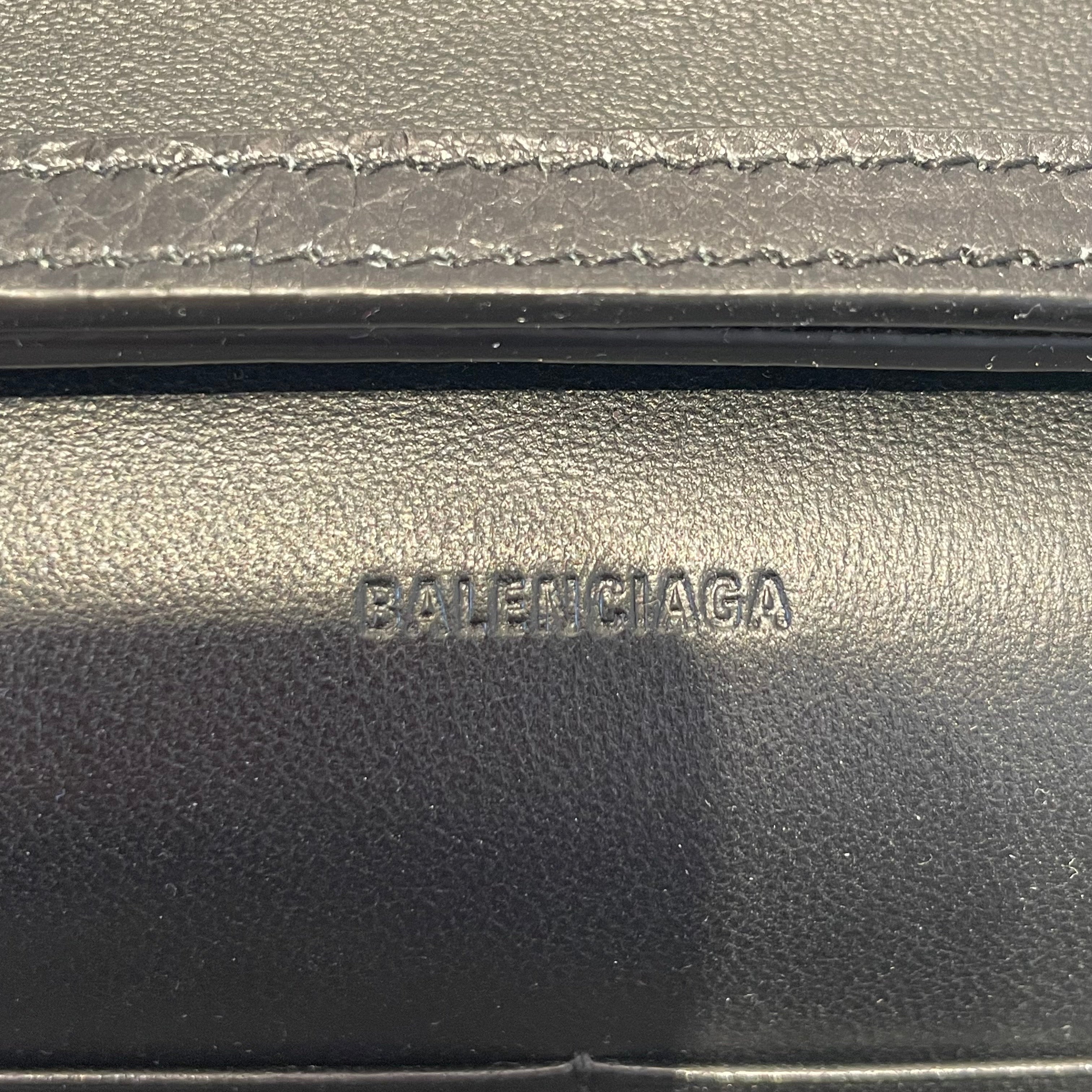 BALENCIAGA/Cross Body Bag/Leather/BLK/LE CITY MINI view 5