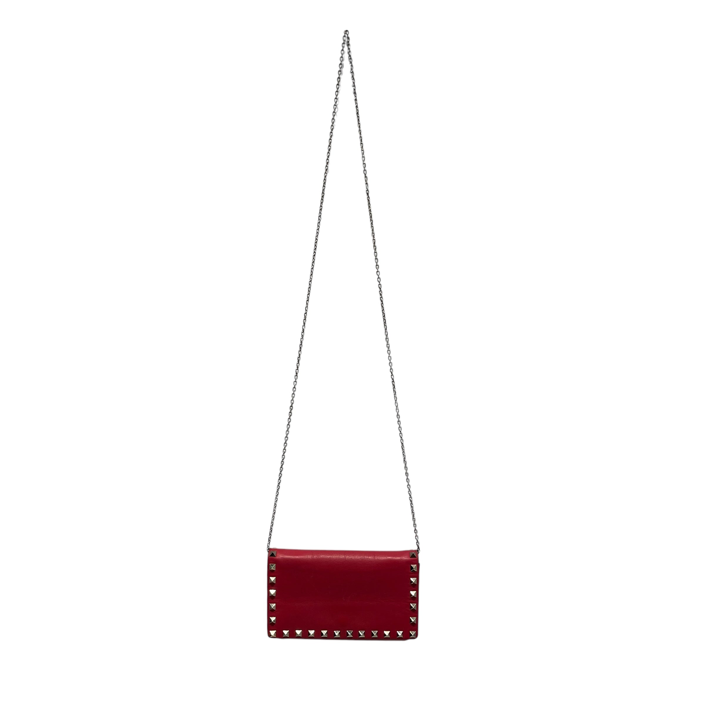 VALENTINO/Cross Body Bag/Leather/PNK/ view 1