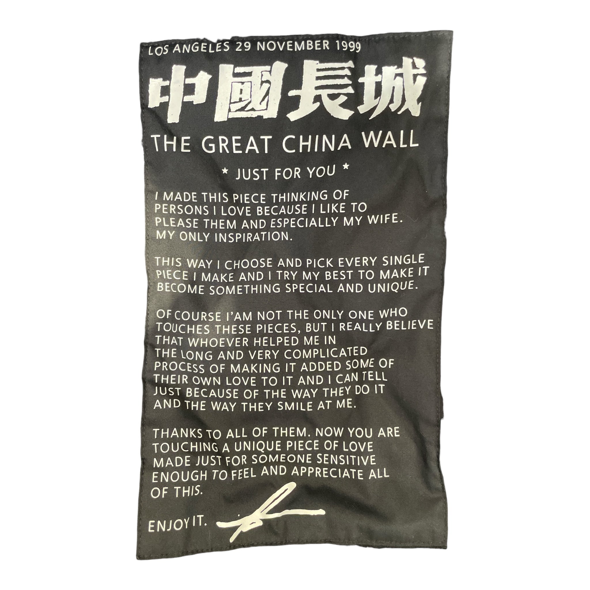 THE GREAT CHINA WALL/Supreme/Zip Up Hoodie/L/Cotton/BLK/STUDDED WORK JACKET view 5