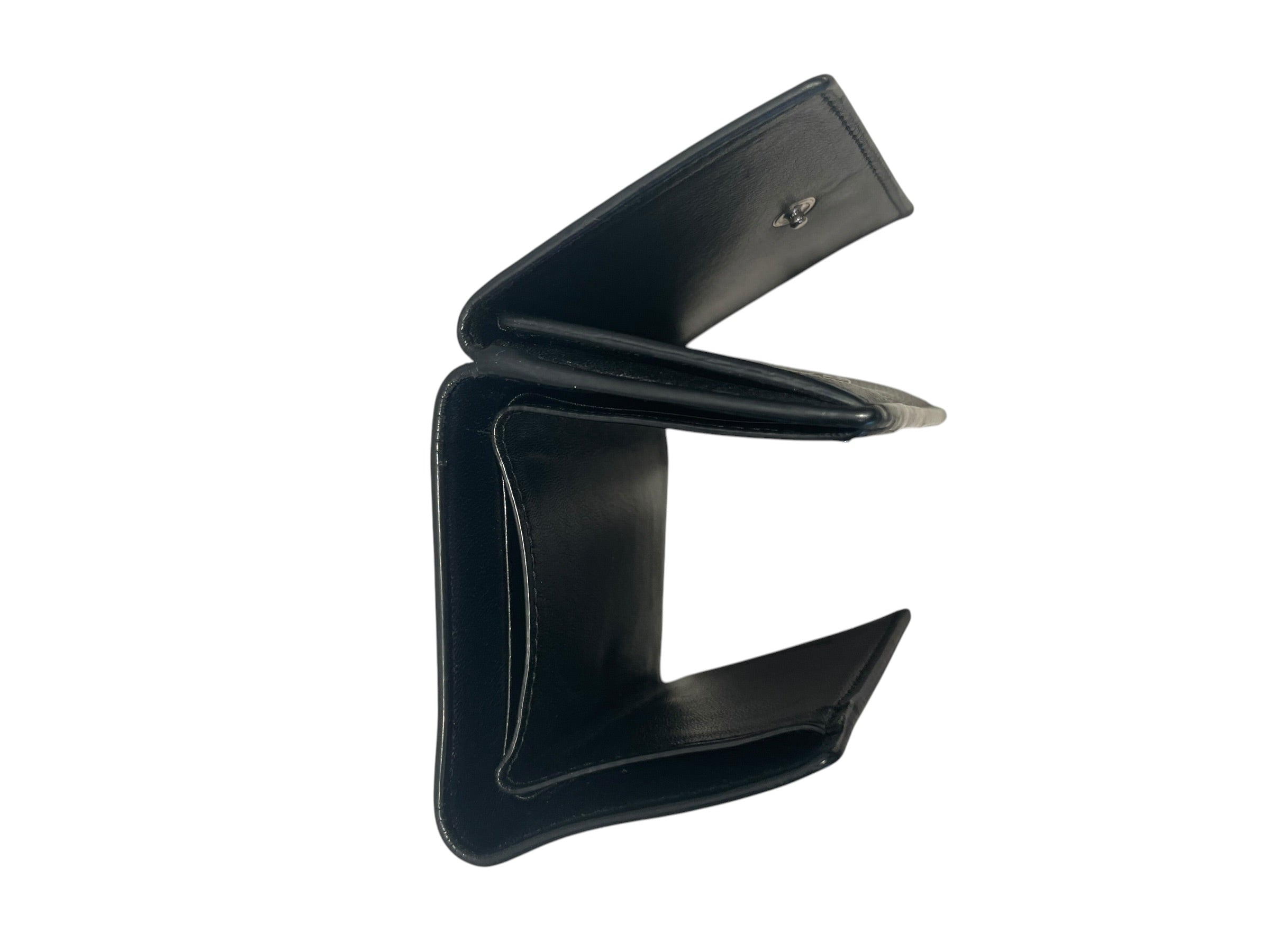 SAINT LAURENT/Trifold Wallet/Leather/BLK/M's/Business Card Holder view 5