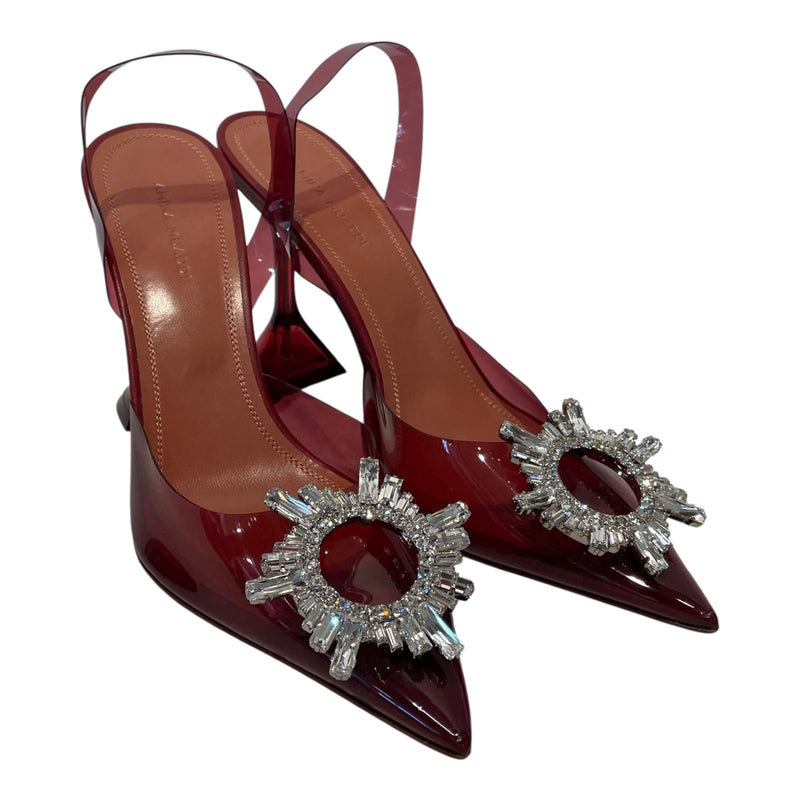 AMINA MUADDI/Heels/EU 38.5/BRD/BEGUM GLASS
