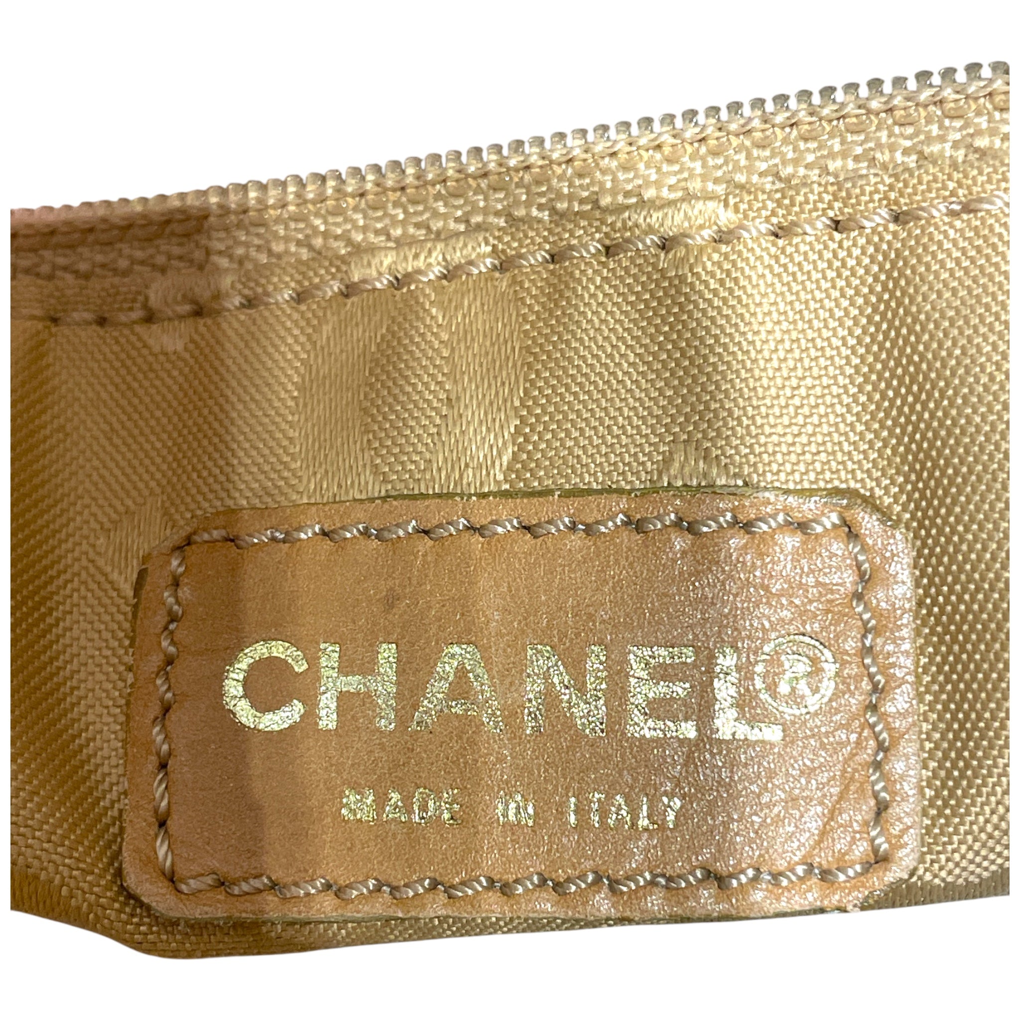 CHANEL/Hand Bag/Leather/CML/QUILTED/MONO INSIDE LINEN view 4