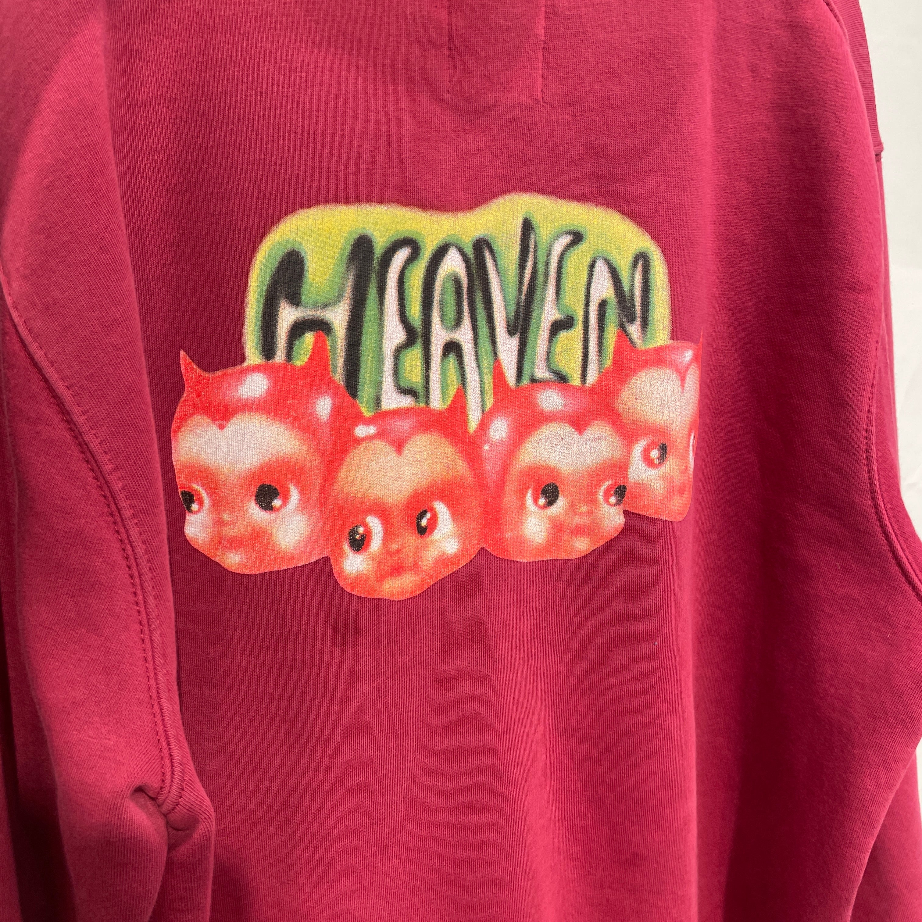 Heaven By Marc Jacobs/Zip Up Hoodie/XL/Cotton/RED/CHERRYS view 5