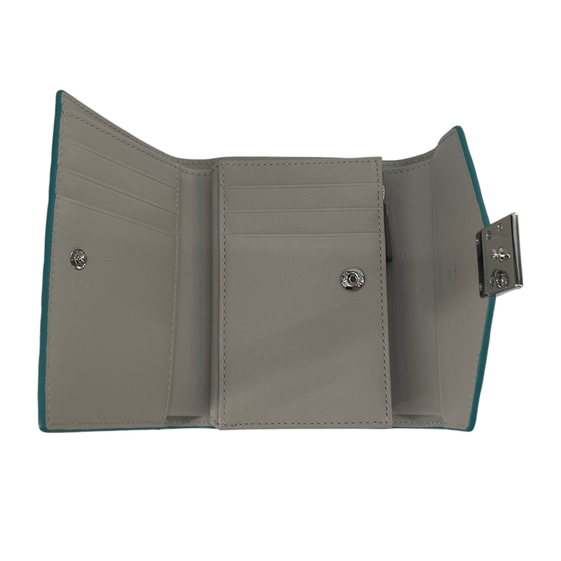 MCM/Wallet/Leather/BLU/EMBOSSED MONOGRAM view 5