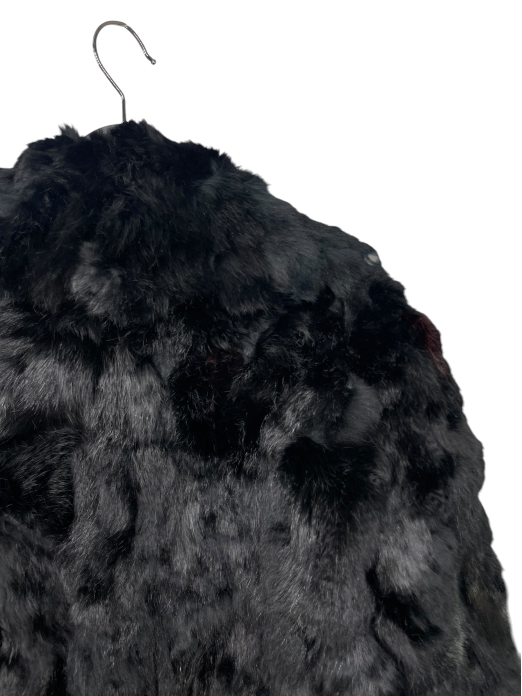 KAMAL/Jacket/M/Fur/BLK/RABBIT FUR COAT view 4