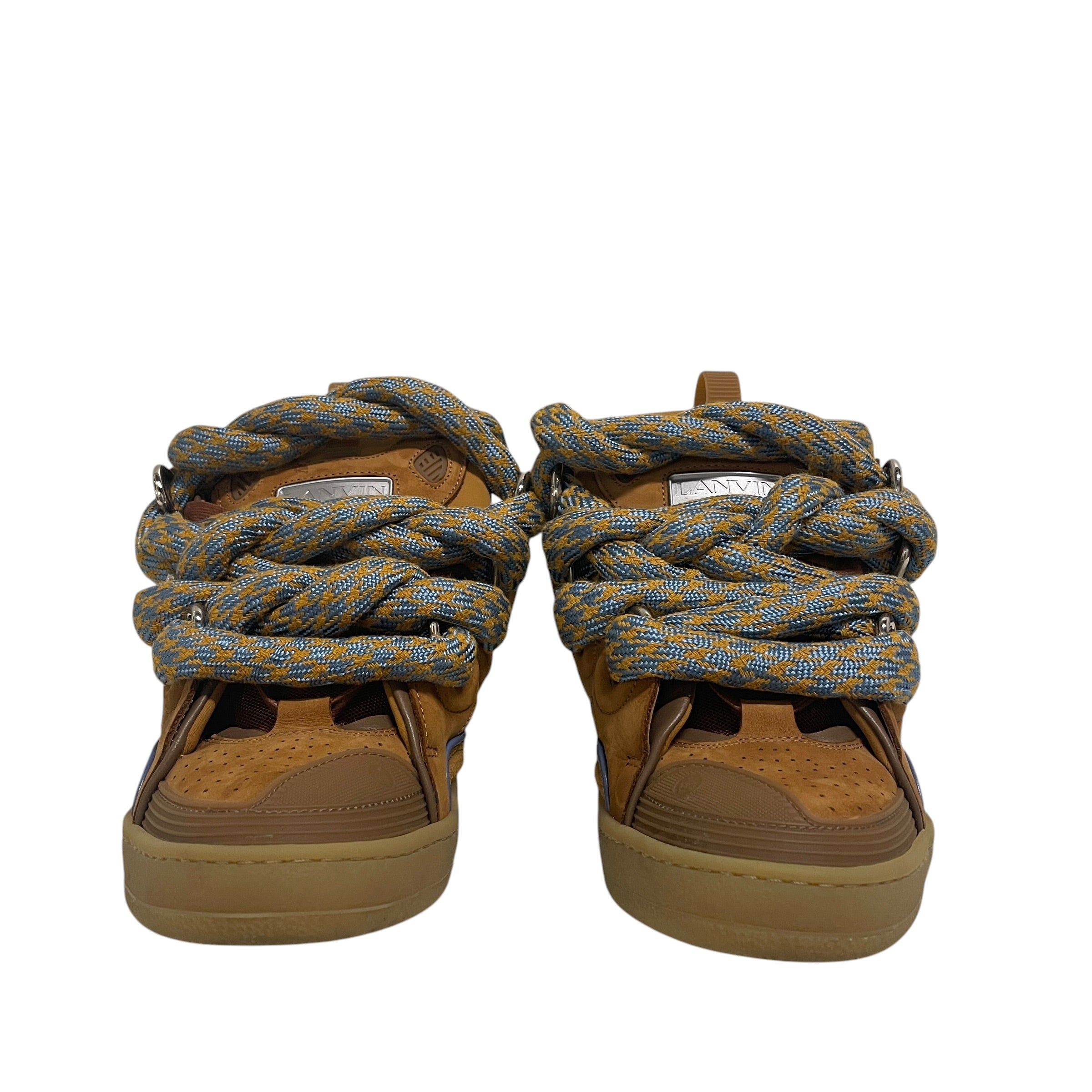 LANVIN/Low-Sneakers/US 9/Leather/CML/jumbo cord  lace view 1