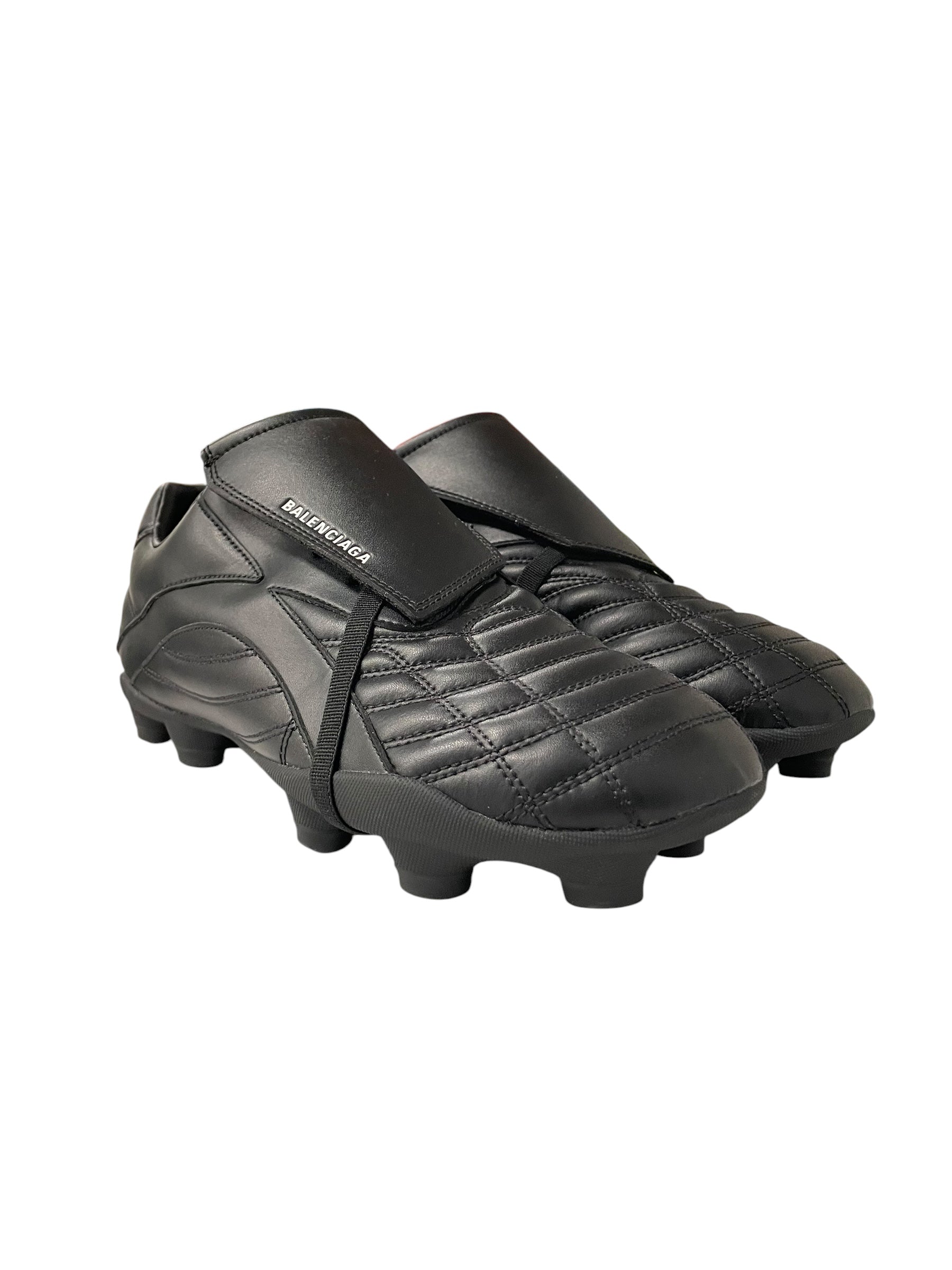 BALENCIAGA/Low-Sneakers/EU 42/Leather/BLK/LEATHER SOCCER SNEAKER view 1