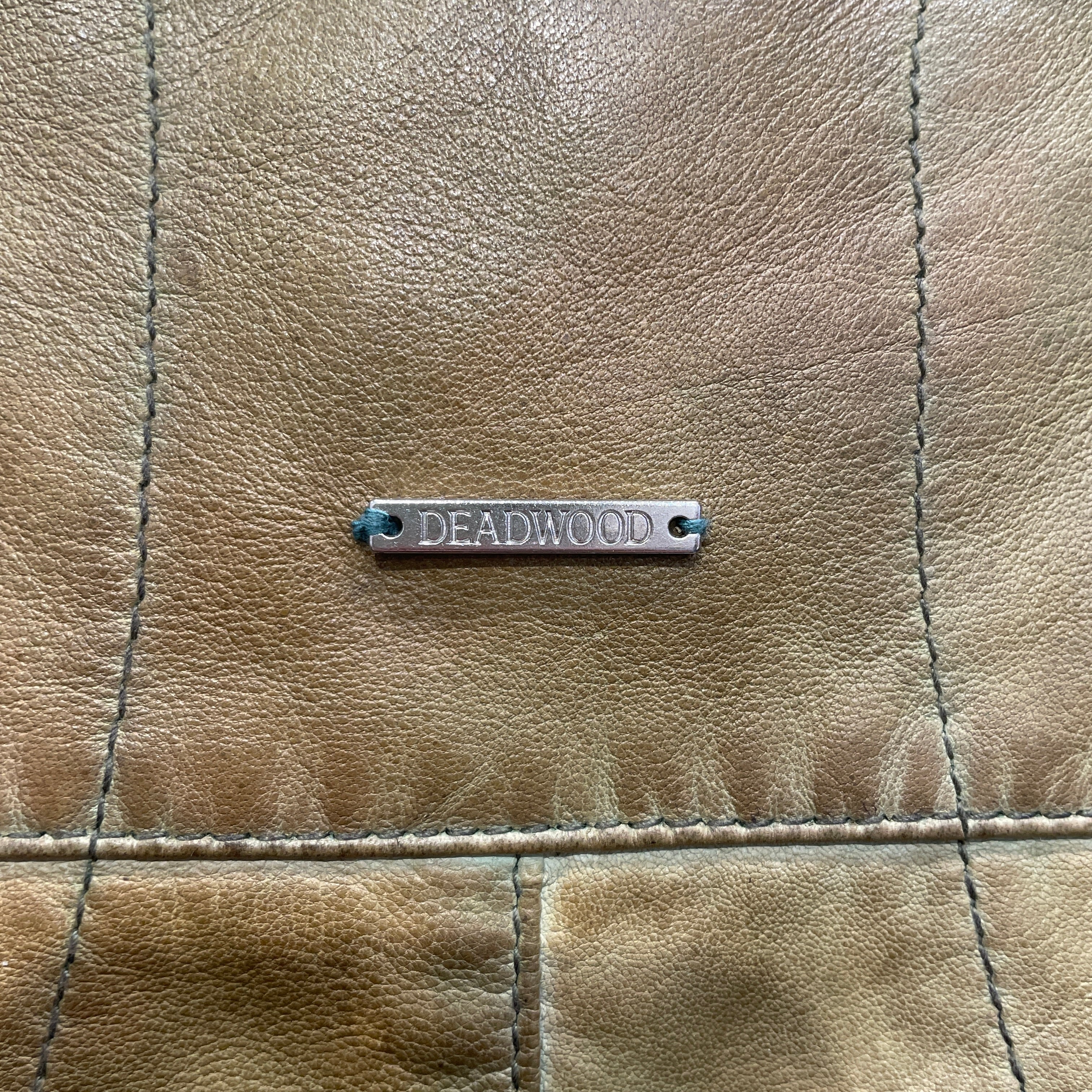 DEADWOOD/Vest/38/Leather/GRN/LAMBSKIN CROPPED VEST view 3