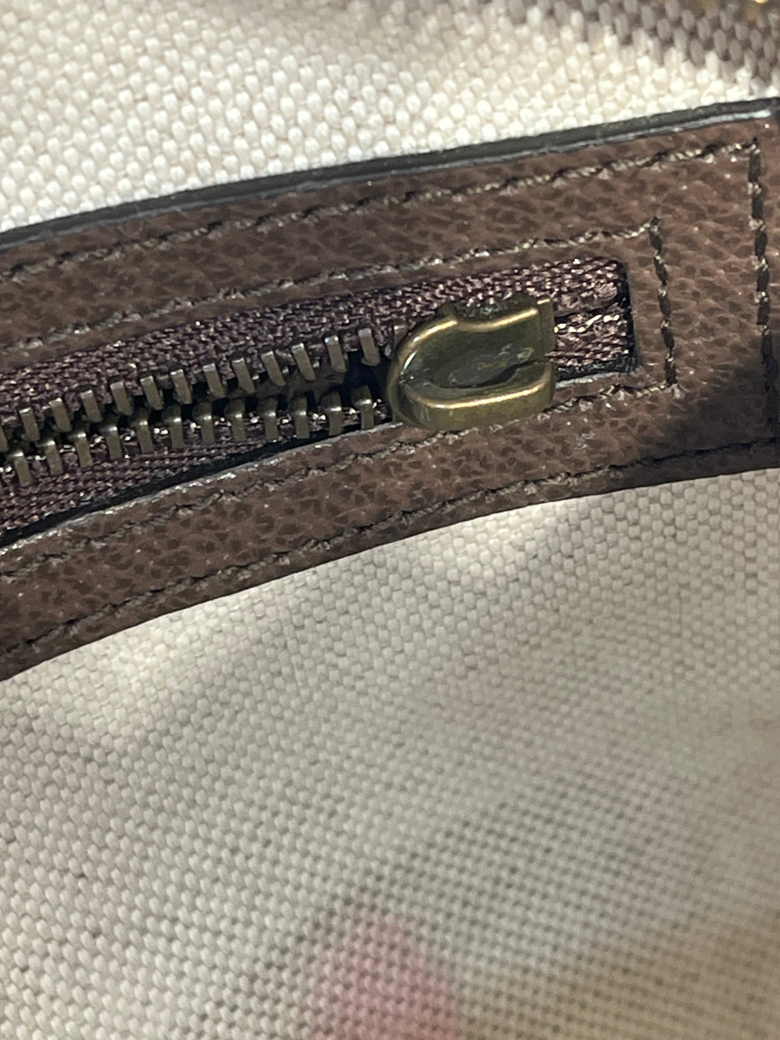 GUCCI/Cross Body Bag/All Over Print/Leather/KHK/Ophidia crossbody view 10