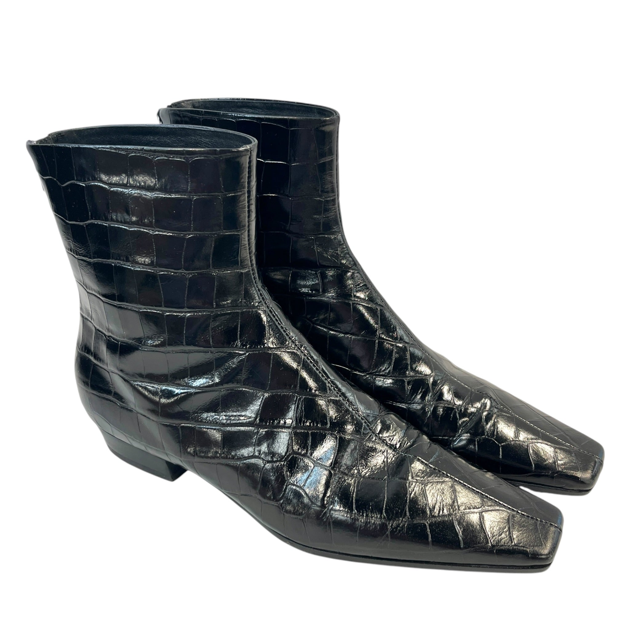 TOTEME/Ankle Boots/EU 41/Animal Pattern/BLK/ view 1
