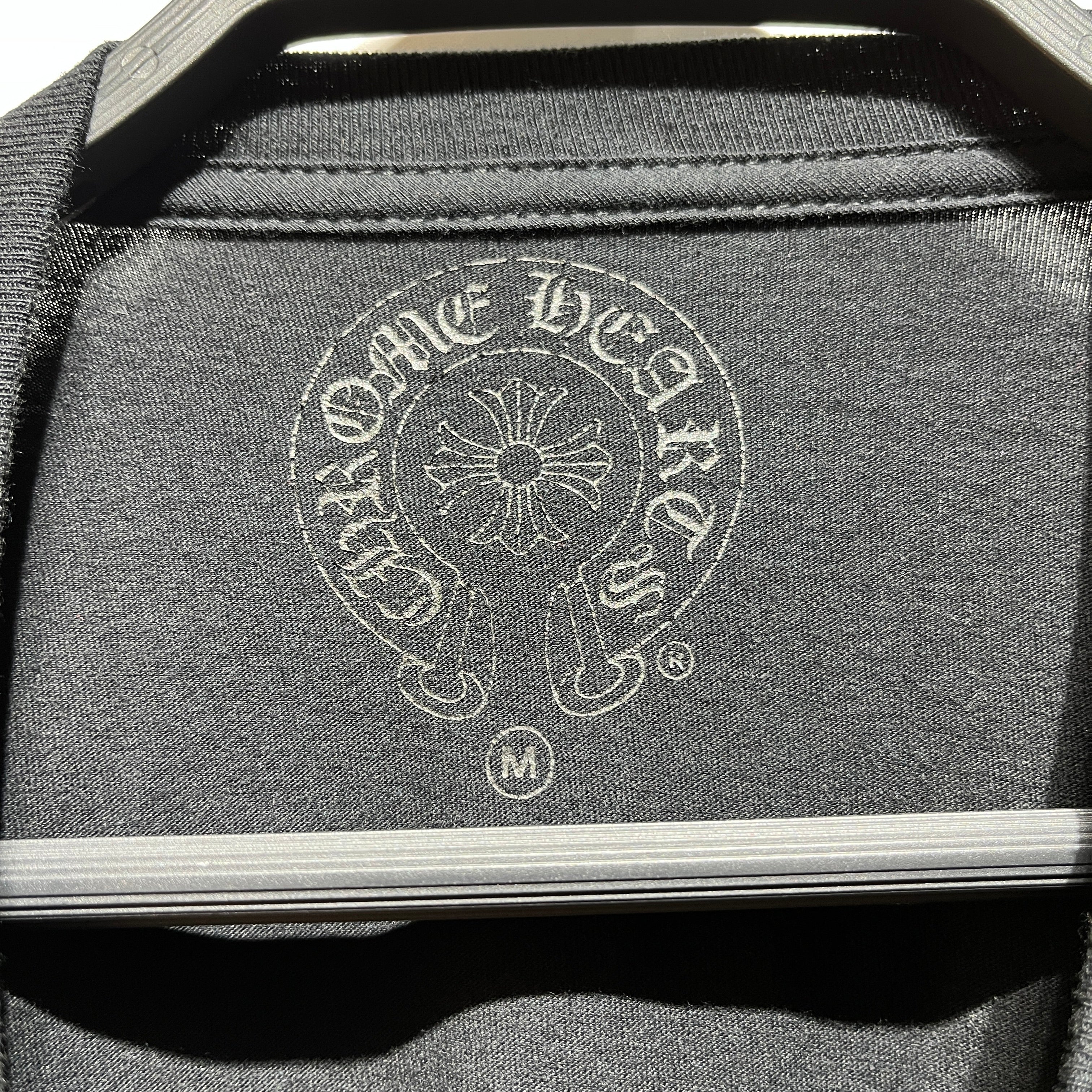 CHROME HEARTS/LS T-Shirt/M/Cotton/BLK/Fleur Long Sleeve view 6