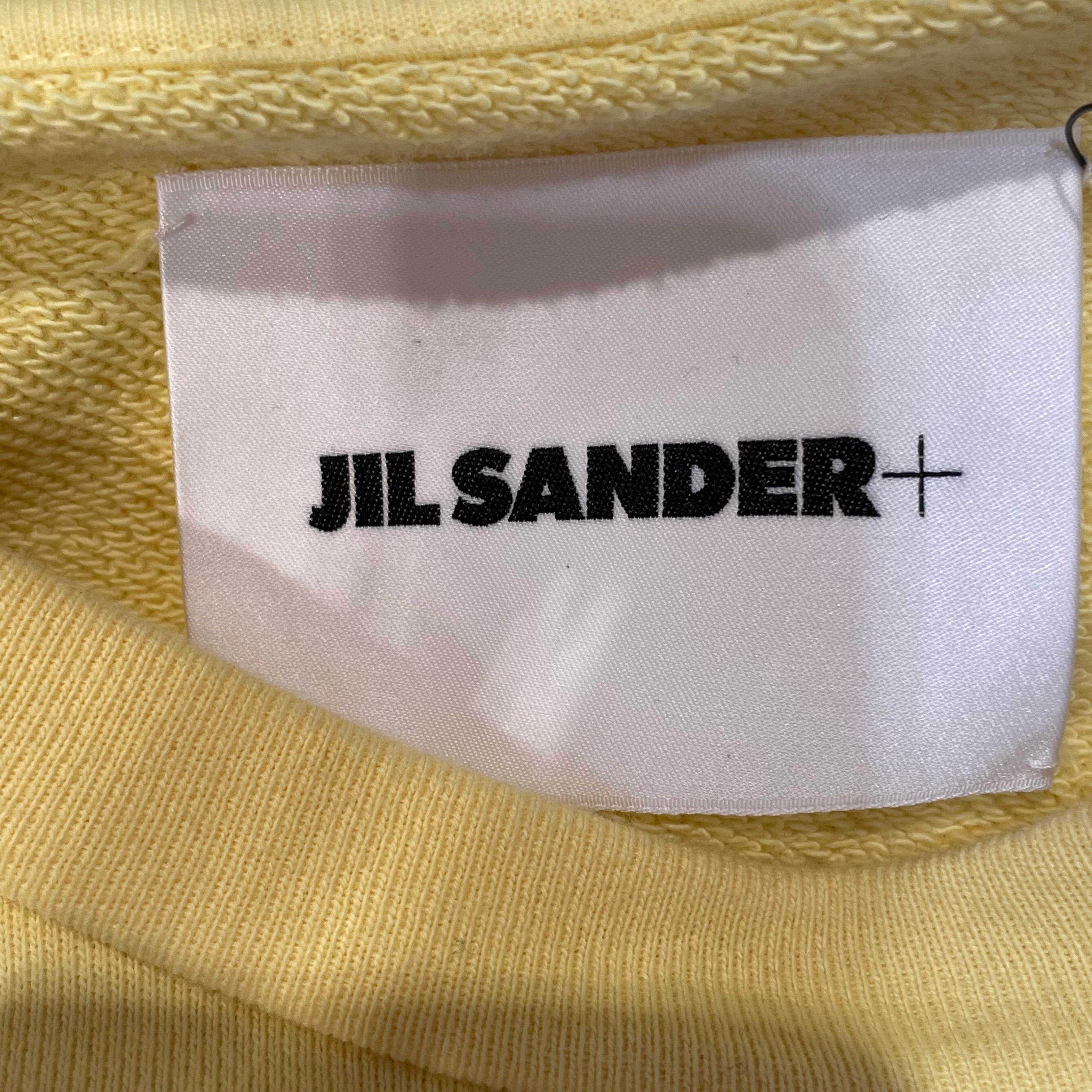 JIL SANDER/Sweatshirt/M/YEL/Cotton/ view 3