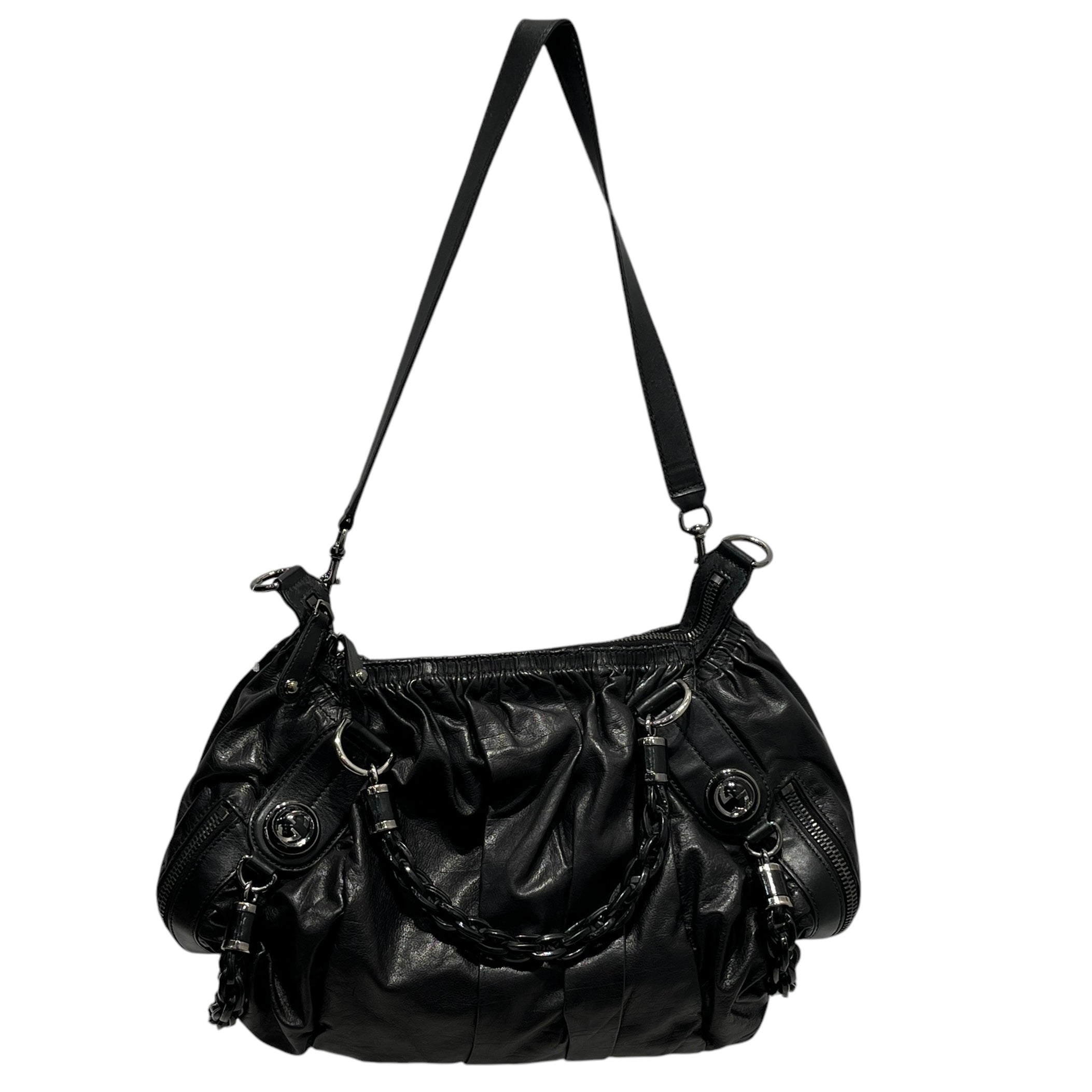 GUCCI/Bag/OS/Leather/BLK/GALAXY MEDIUM BAG view 2