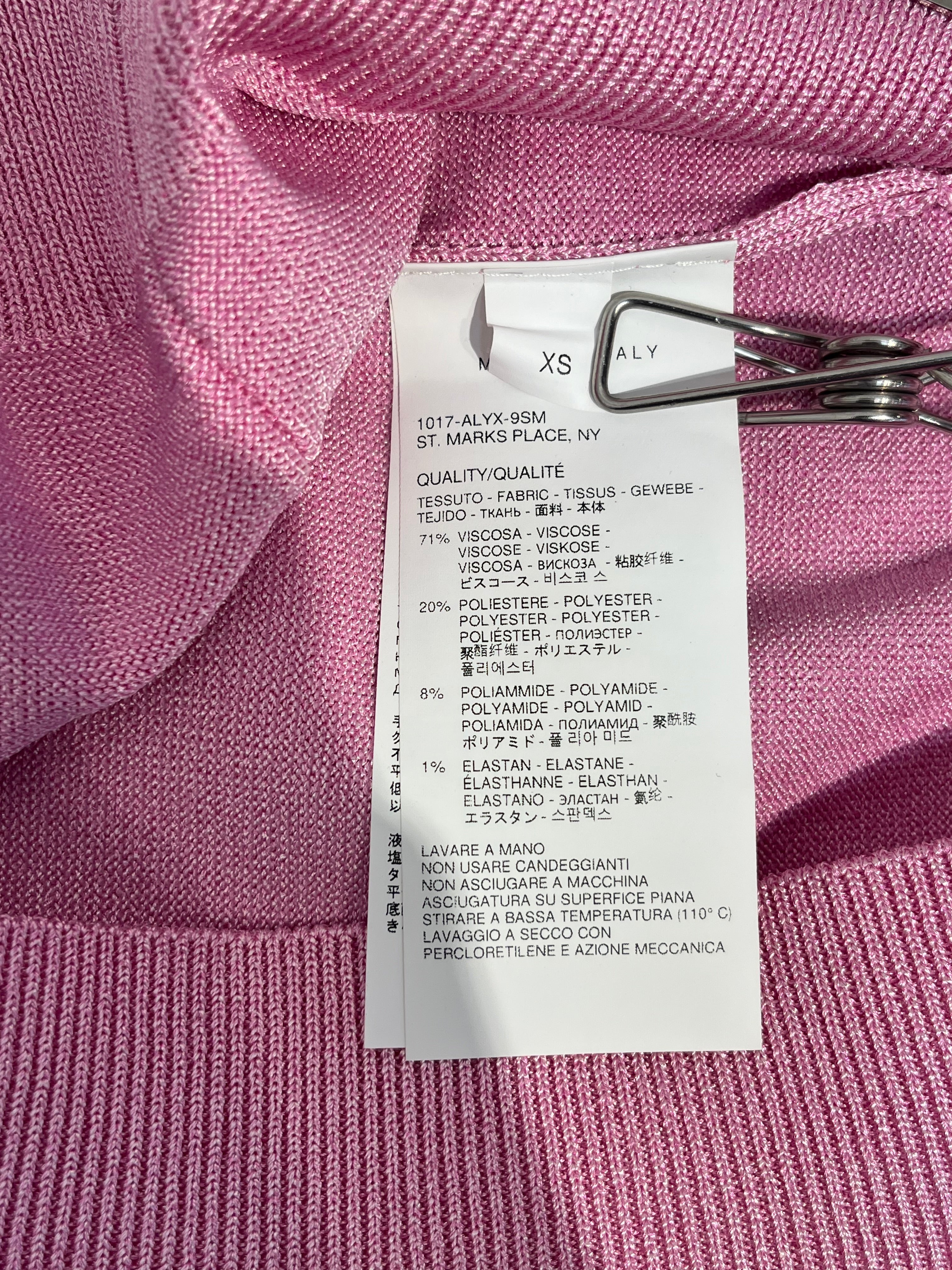 1017 ALYX 9SM(ALYX)/Skirt/XS/PNK/BUTTERFLY SKIRT view 4