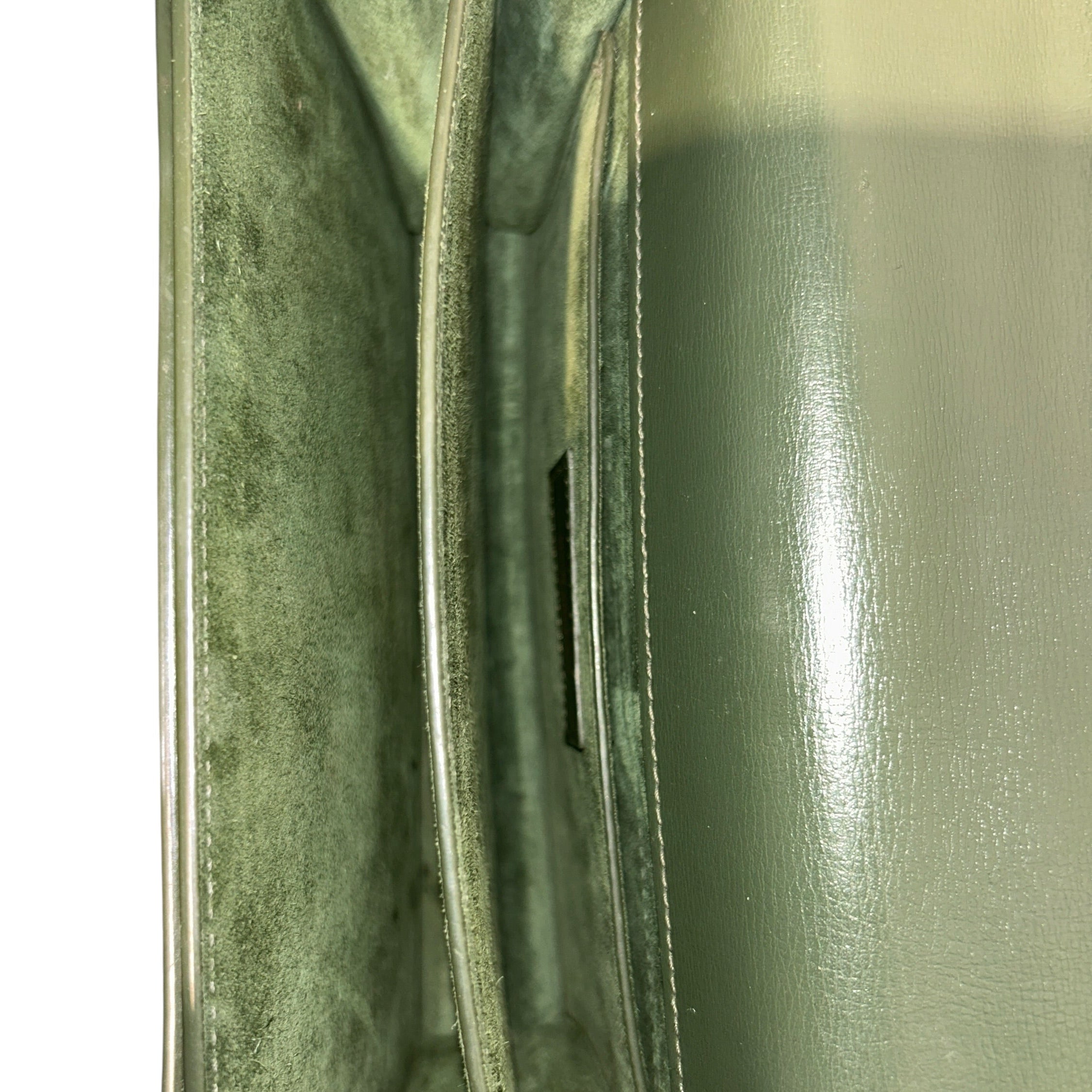 SAINT LAURENT/Cross Body Bag/Leather/GRN/KATE view 4