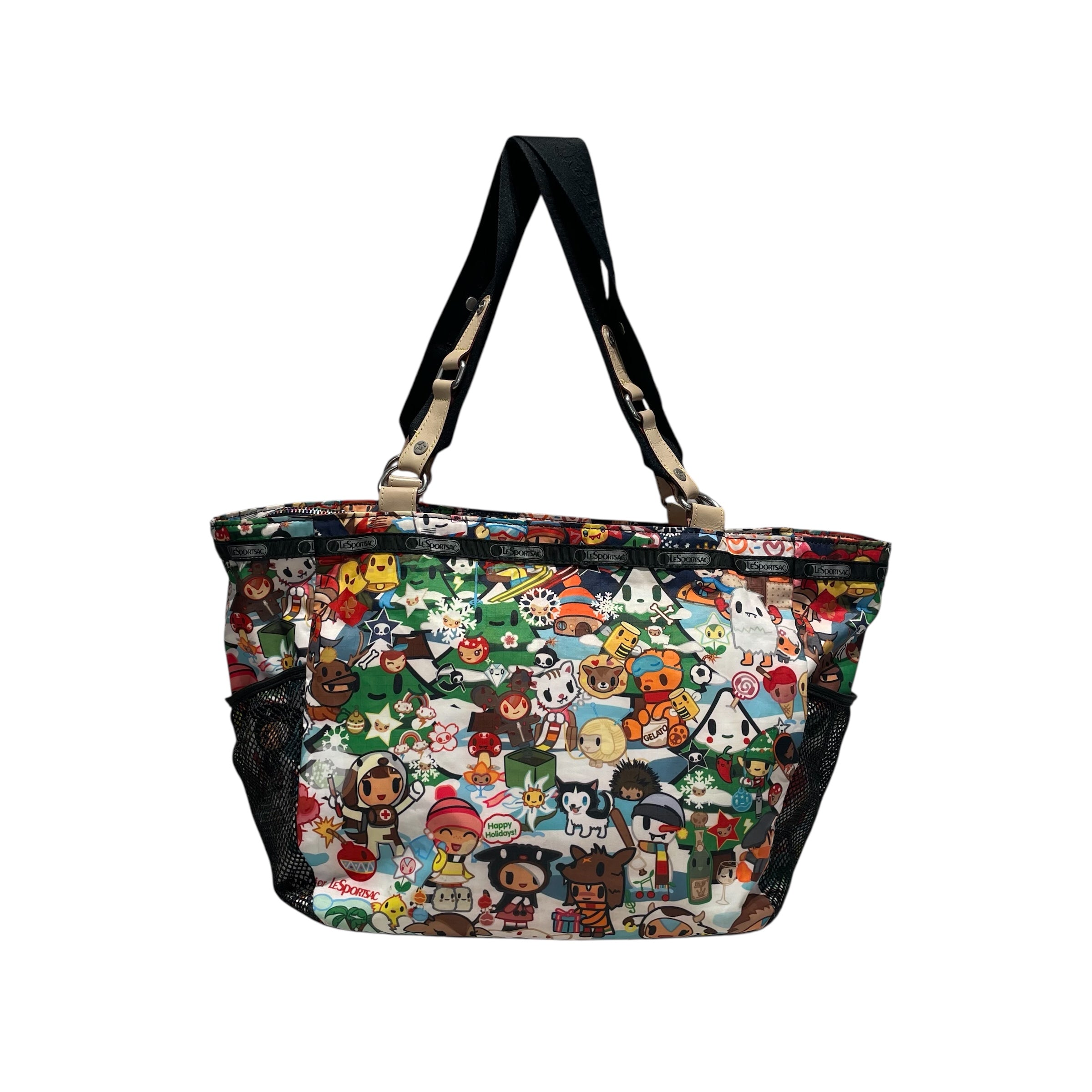 LESPORTSAC/Tote Bag/All Over Print/Nylon/MLT/TokiDoki view 2