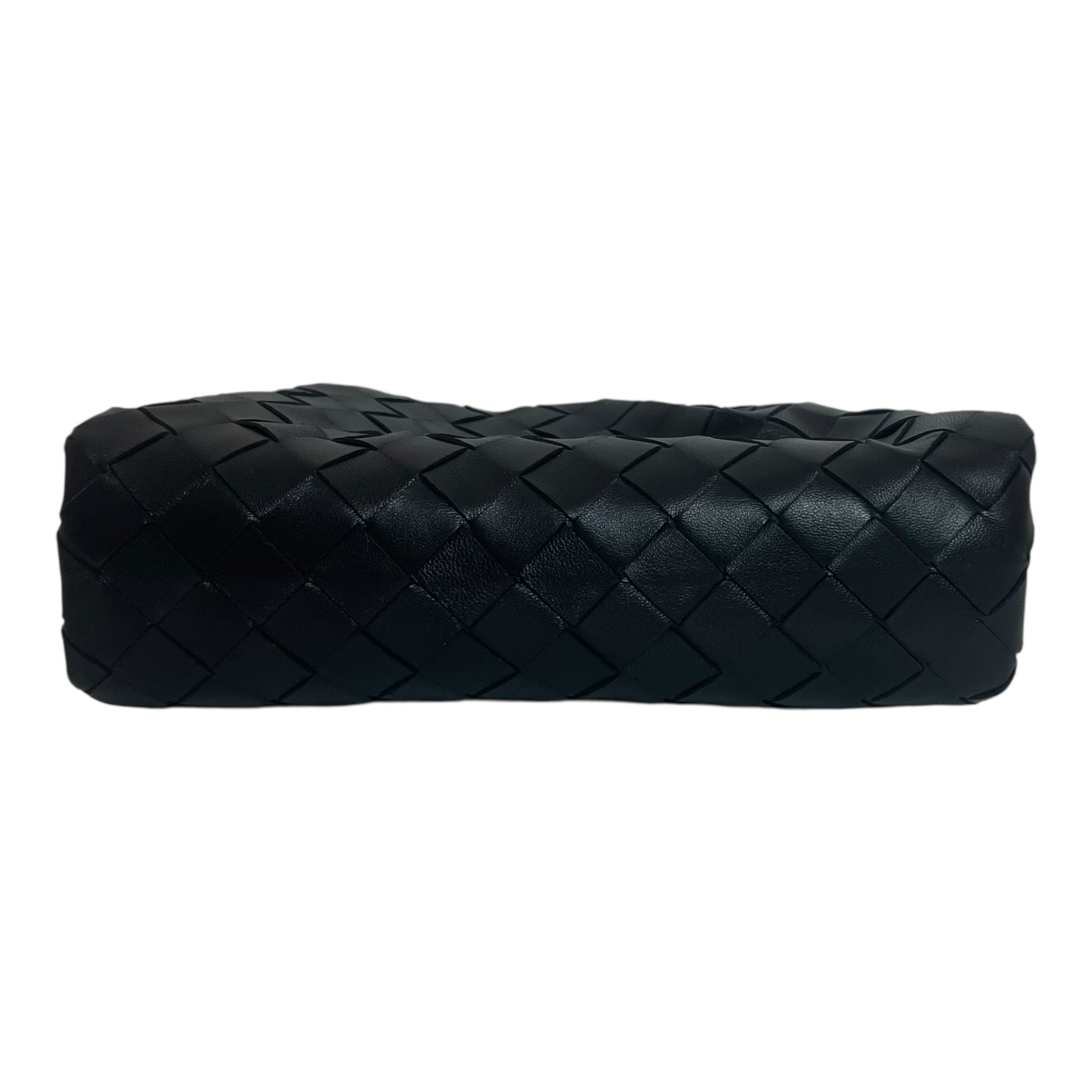 BOTTEGA VENETA/Cross Body Bag/Leather/BLK/09824736V view 3