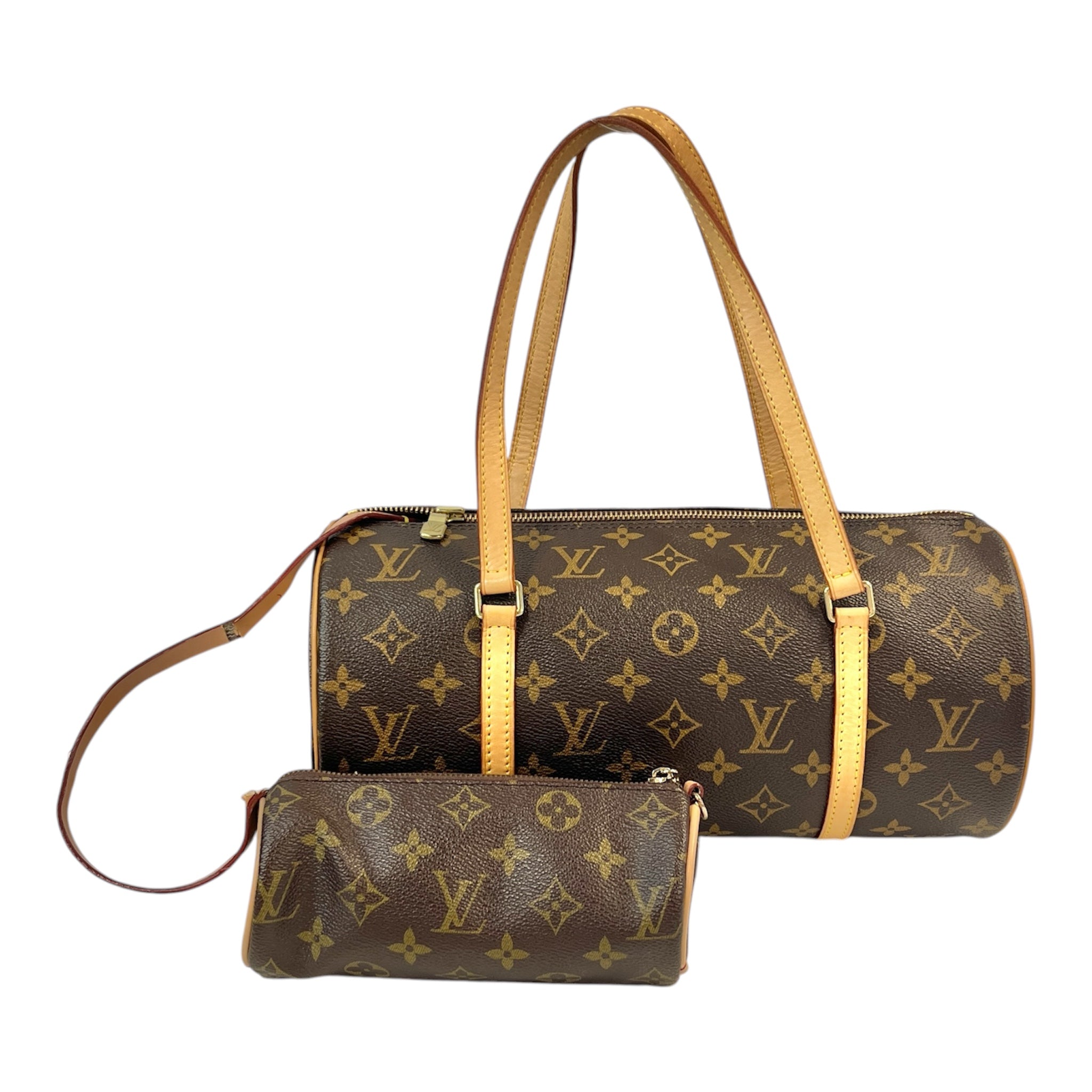 LOUIS VUITTON/Hand Bag/Monogram/BRW/PAPILLION 30 BARREL view 6