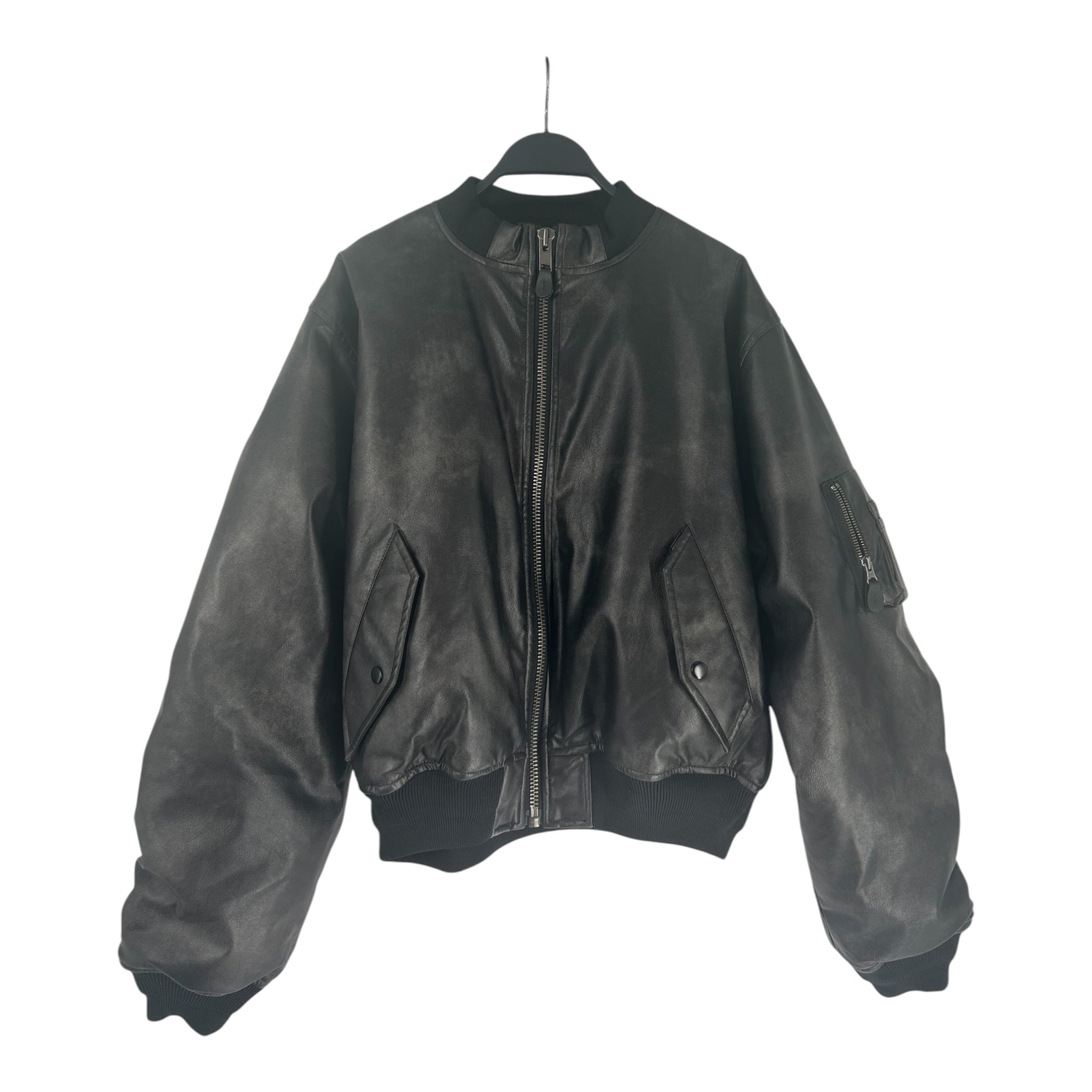 Gosha Rubchinskiy/Jacket/M/Polyester/BLK/BOMBER INSIDE view 1